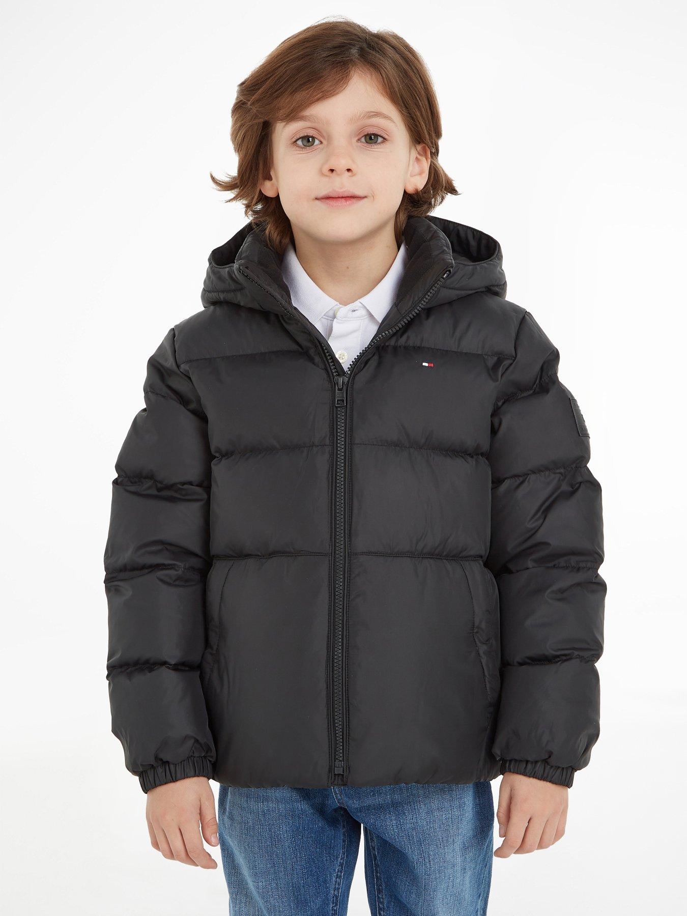 Tommy hilfiger essential down jacket clearance black