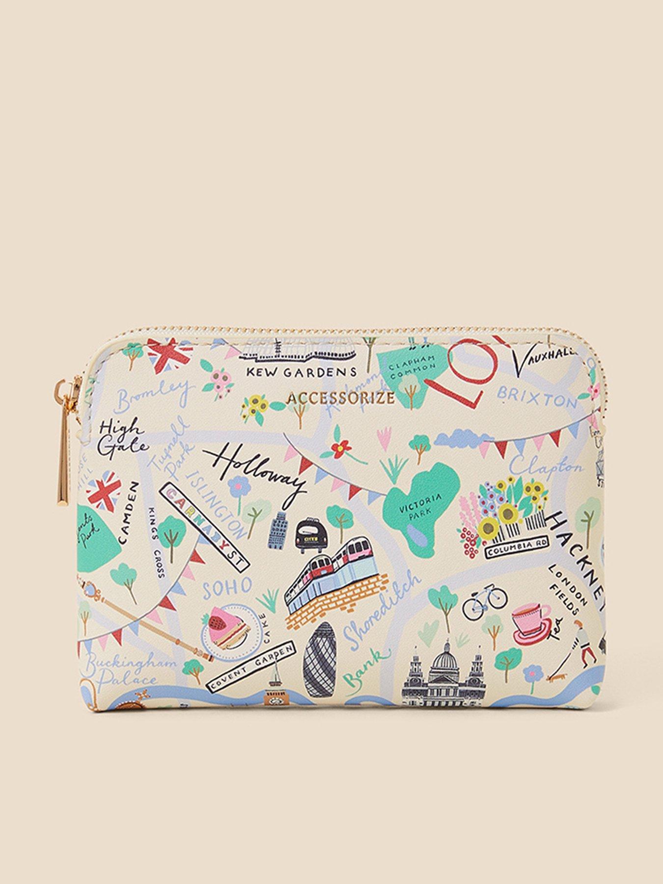 Image 1 of 3 of Accessorize London Print Coin Purse