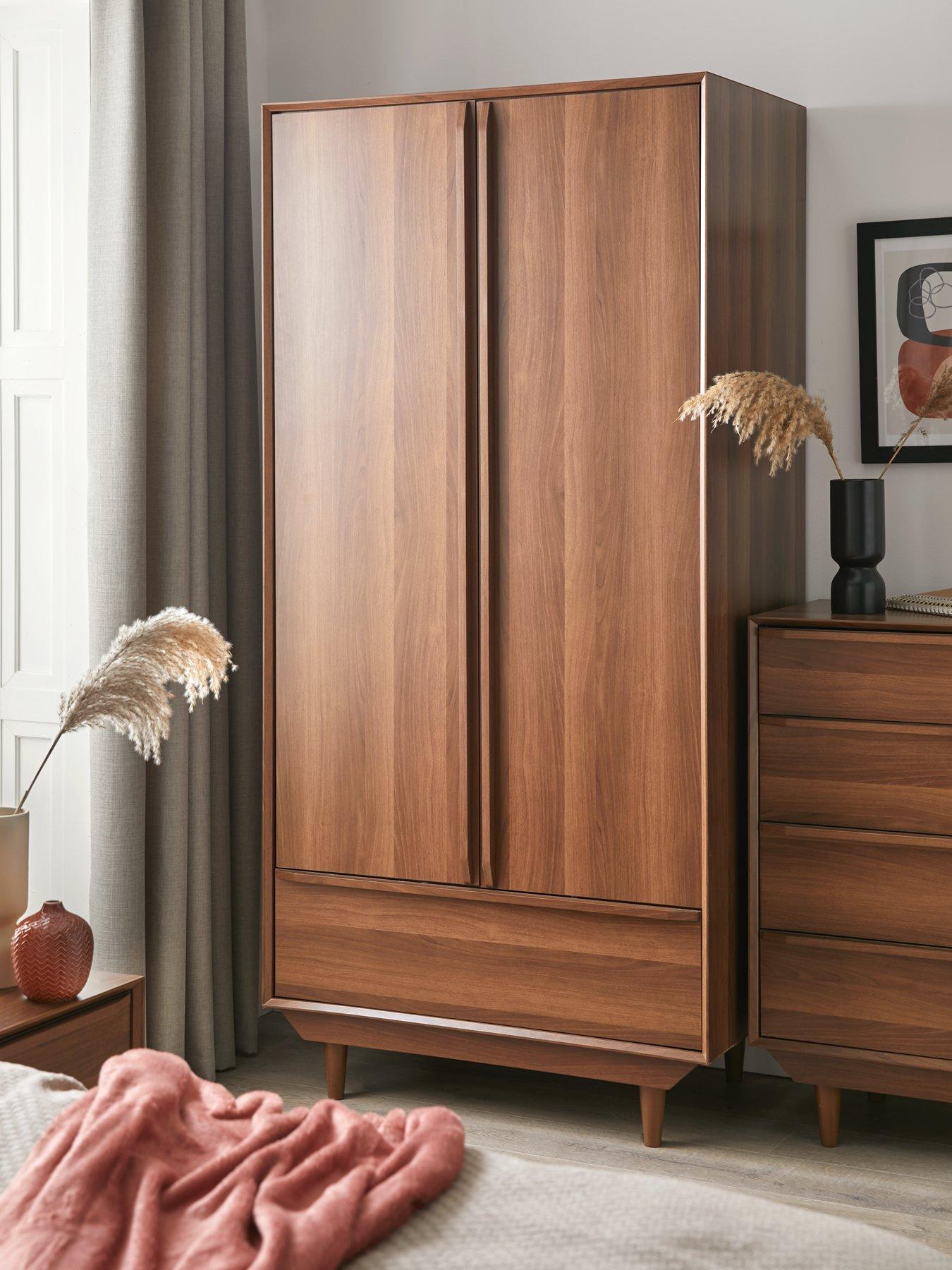 very-home-marcel-2-doornbsp1-drawer-wardrobe-walnut