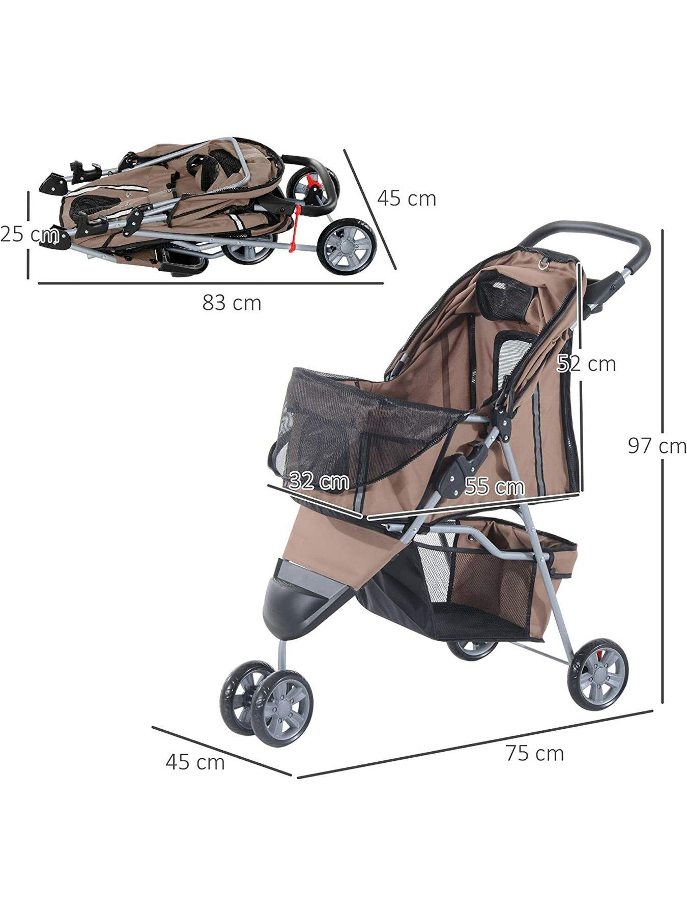 3 wheel hotsell pet stroller