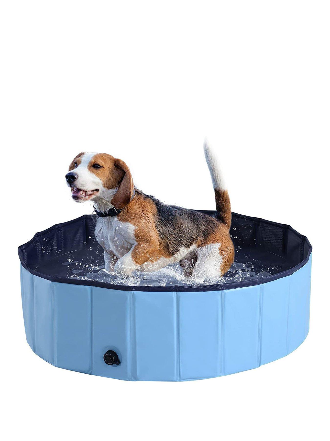 Image 1 of 7 of PawHut Pet Swimming Pool -&nbsp;Blue (100cm)