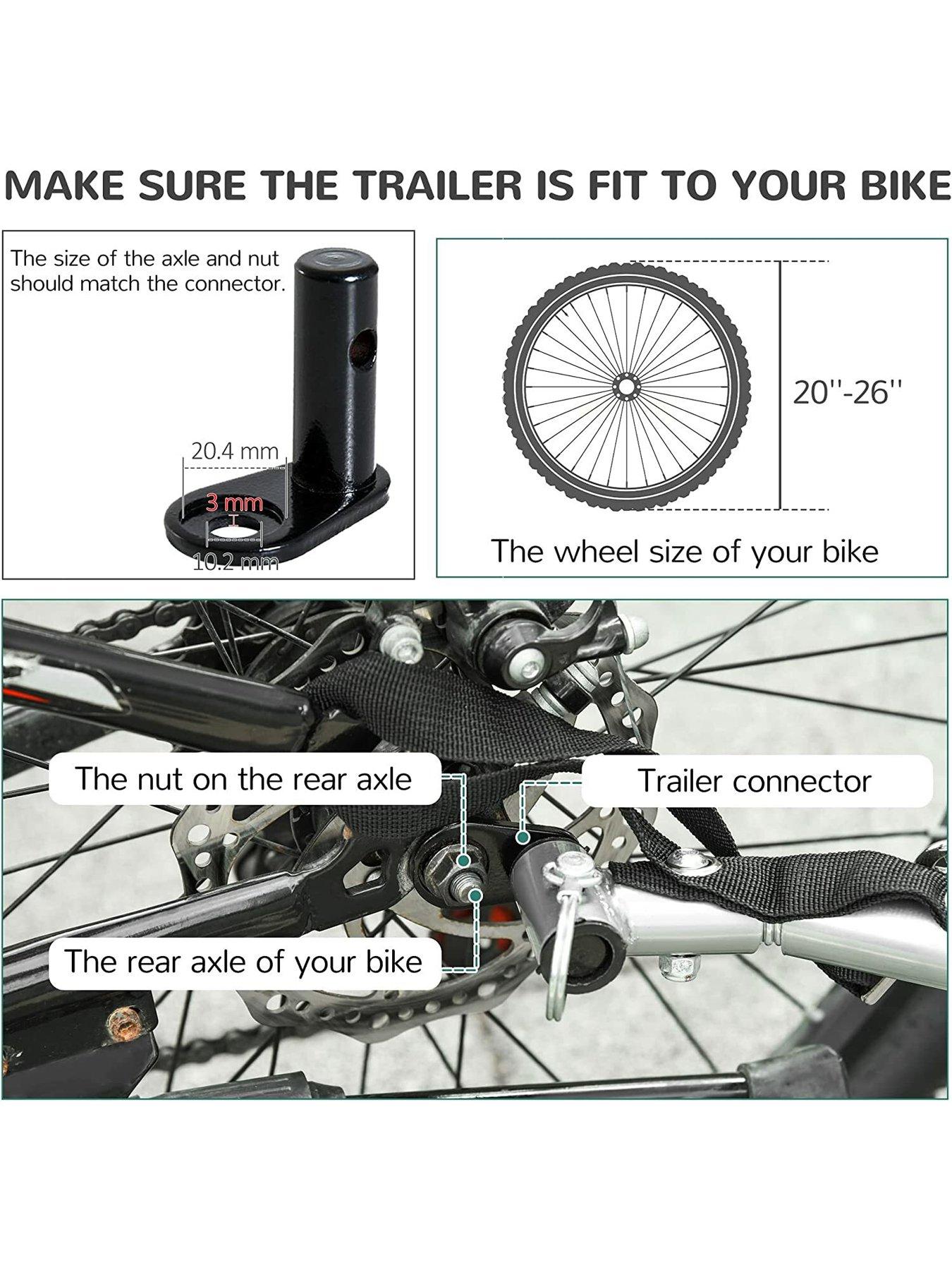 pawhut-folding-bicycle-pet-trailer-withnbspremovable-cover--nbspblueback