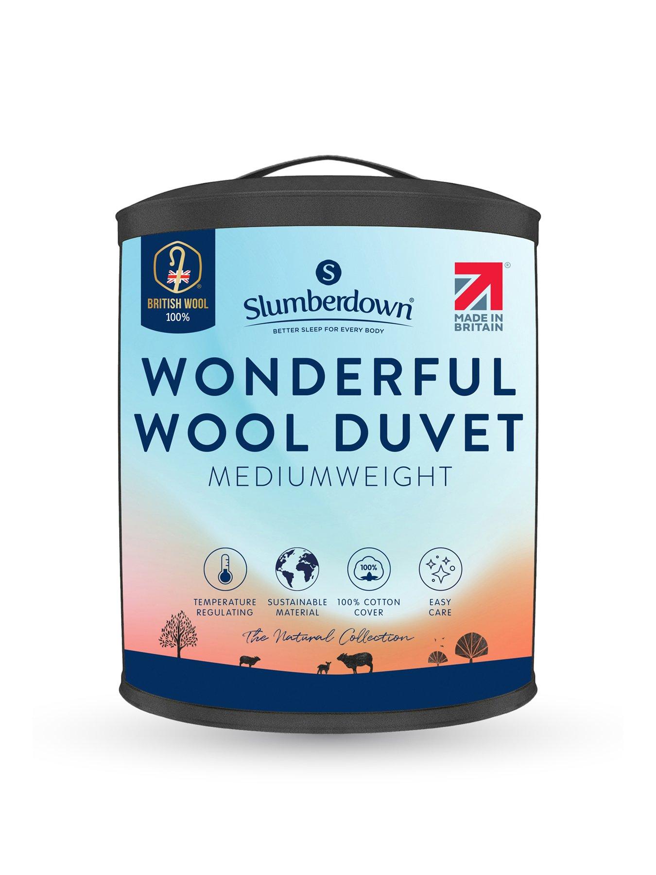 Slumberdown Slumberdown Wonderful Wool Mediumweight 10.5 Tog Duvet