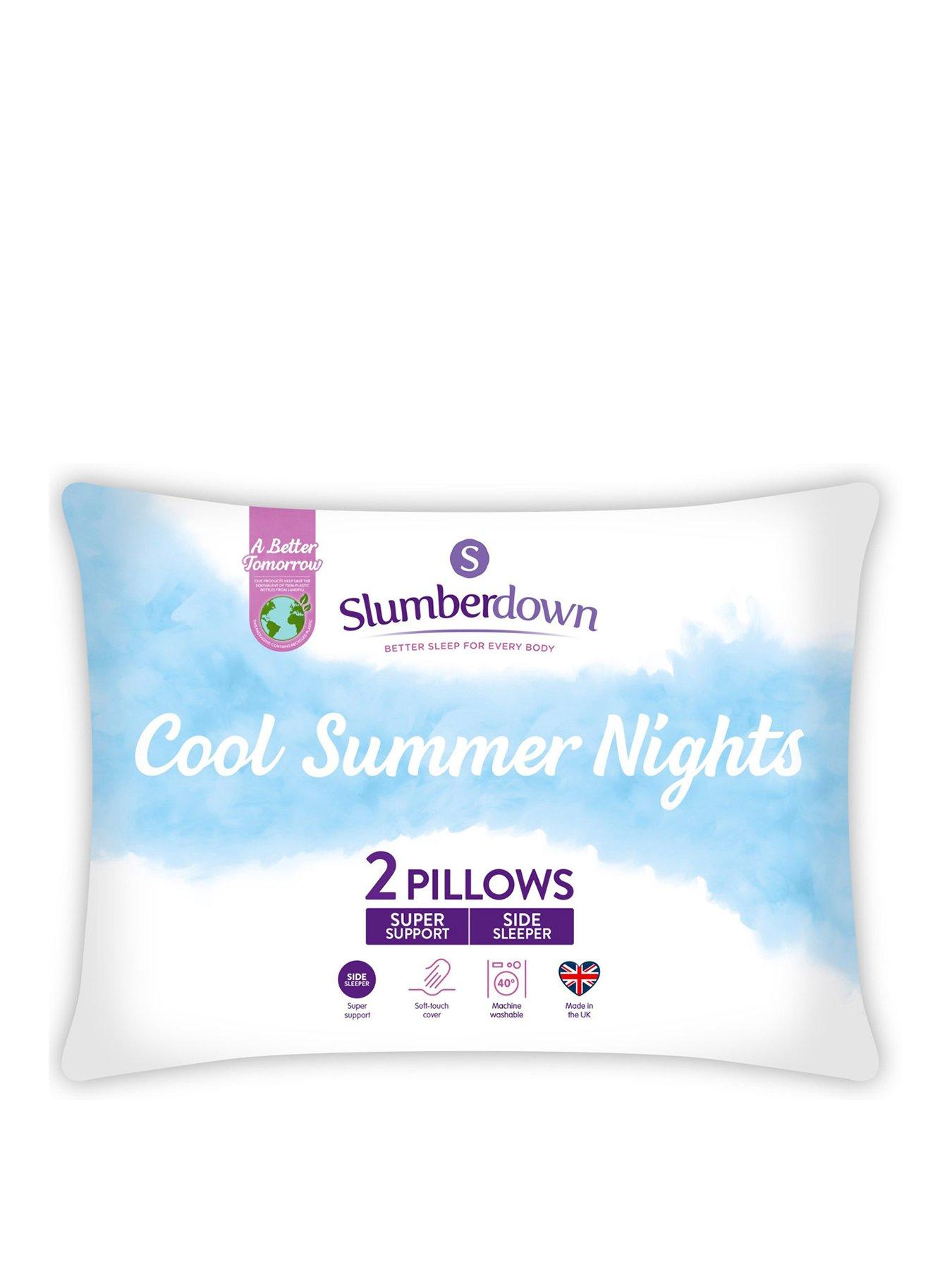 Slumberdown Super Support Cosy Nights Firm Support Pair of Pillows