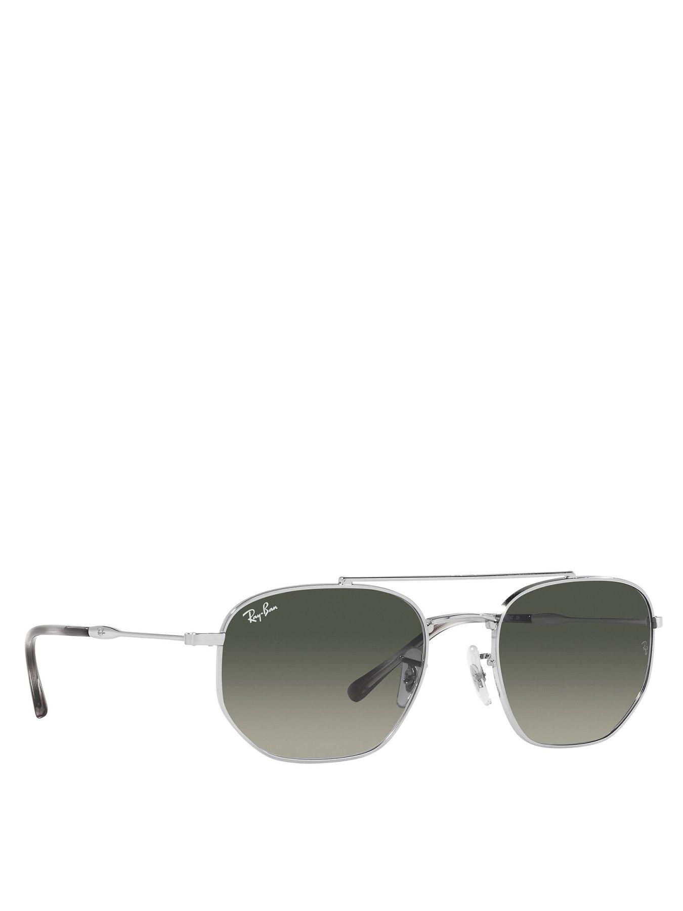 Ray-Ban Rectangle Sunglasses - Silver