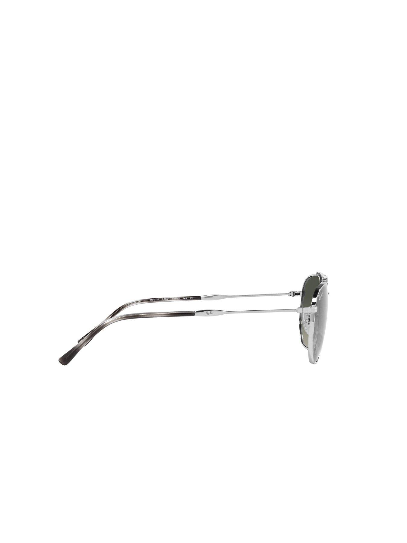 Image 2 of 3 of Ray-Ban Rectangle Sunglasses - Silver