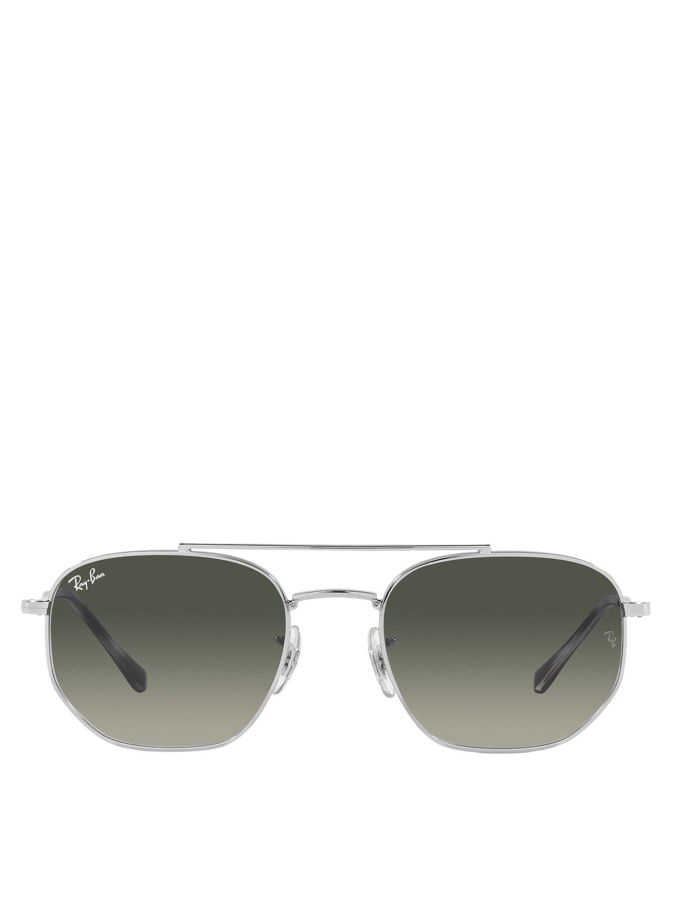 Image 3 of 3 of Ray-Ban Rectangle Sunglasses - Silver