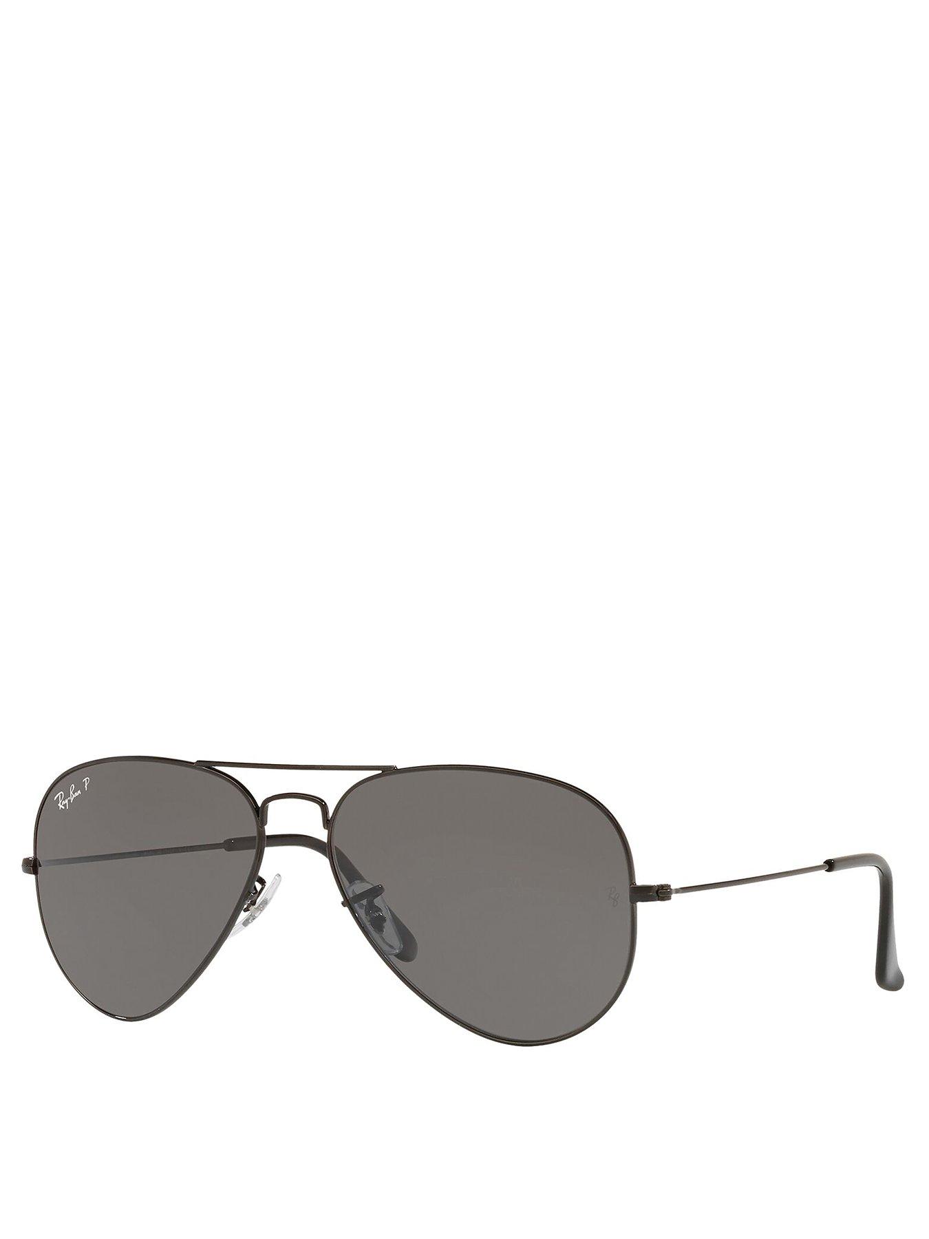 Ray-Ban Ray-Ban Aviator Large Metal Sunglasses - Black