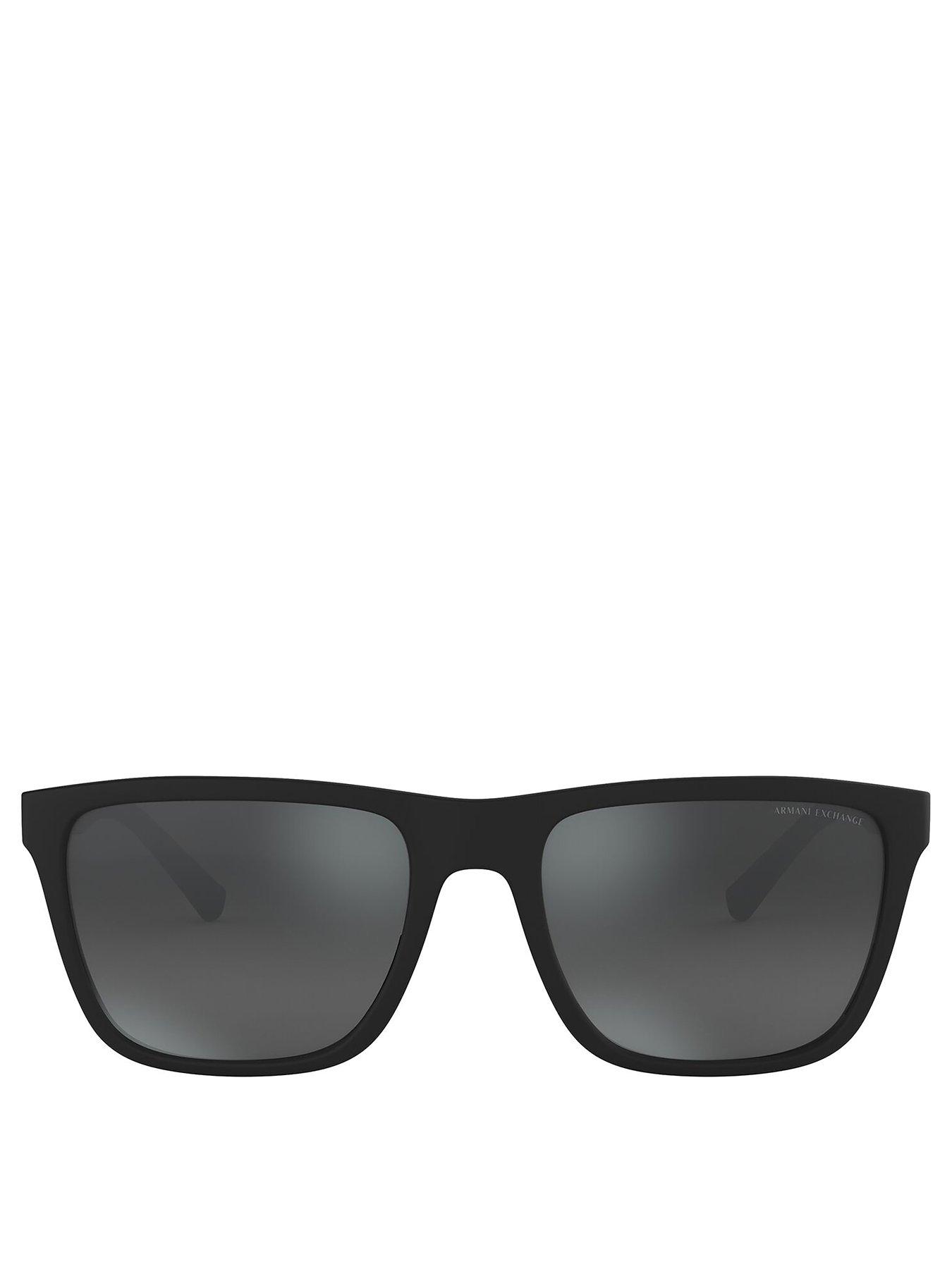 Image 3 of 4 of Armani Exchange Armani Exchange Square Sunglasses - Black