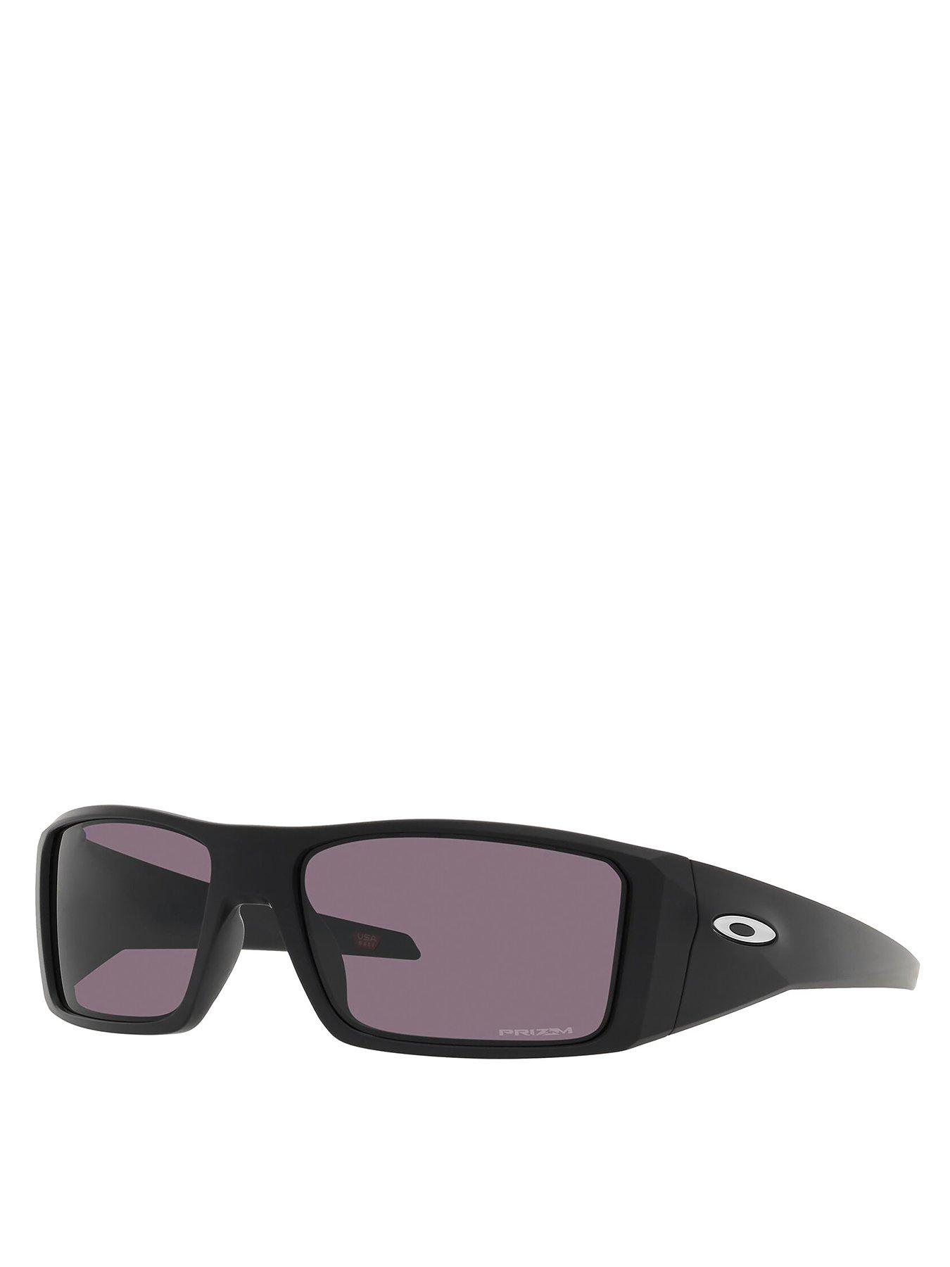 undefined Oakley Heliostat Rectangle Sunglasses - Black