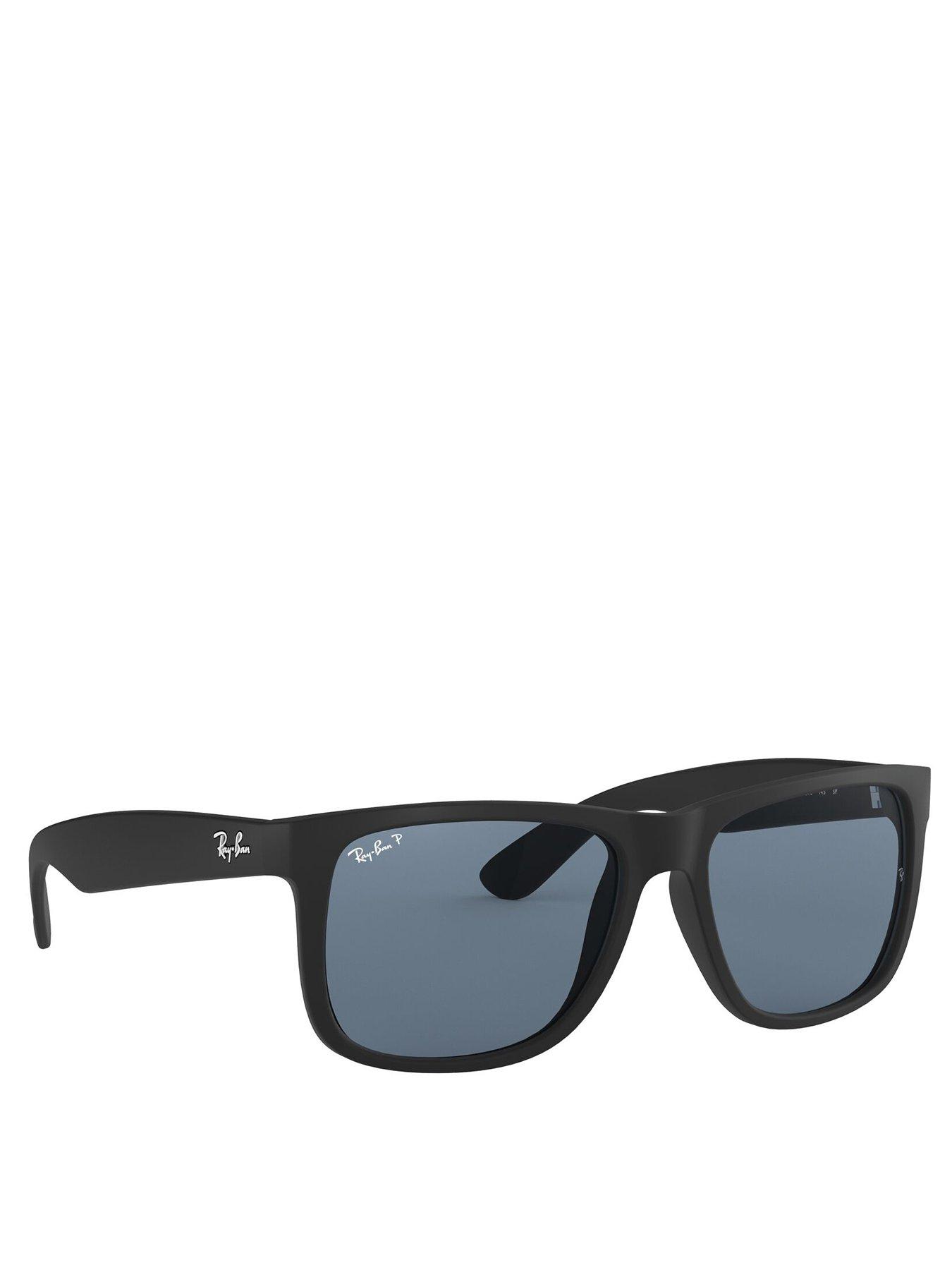 Image 1 of 3 of Ray-Ban Justin Square Sunglasses - Black