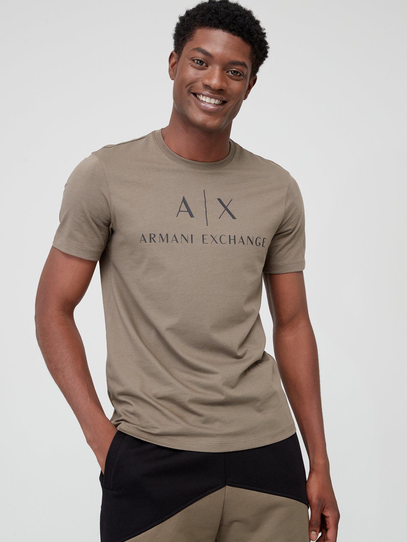 Armani Exchange Armani Exchange Logo Print T shirt Very Ireland