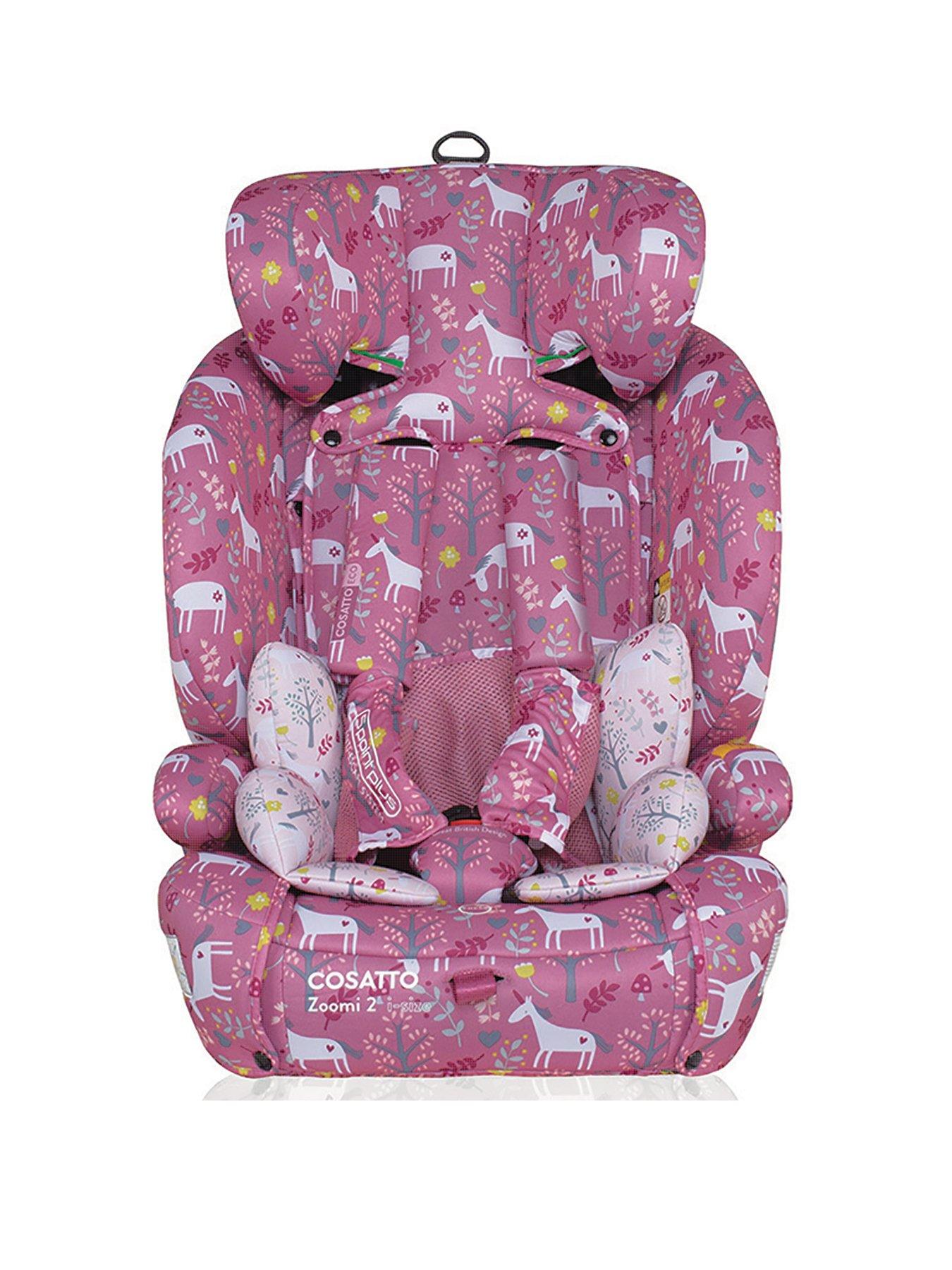 Image 2 of 7 of Cosatto Zoomi 2 i-Size Car Seat - Unicorn Garden - Multi