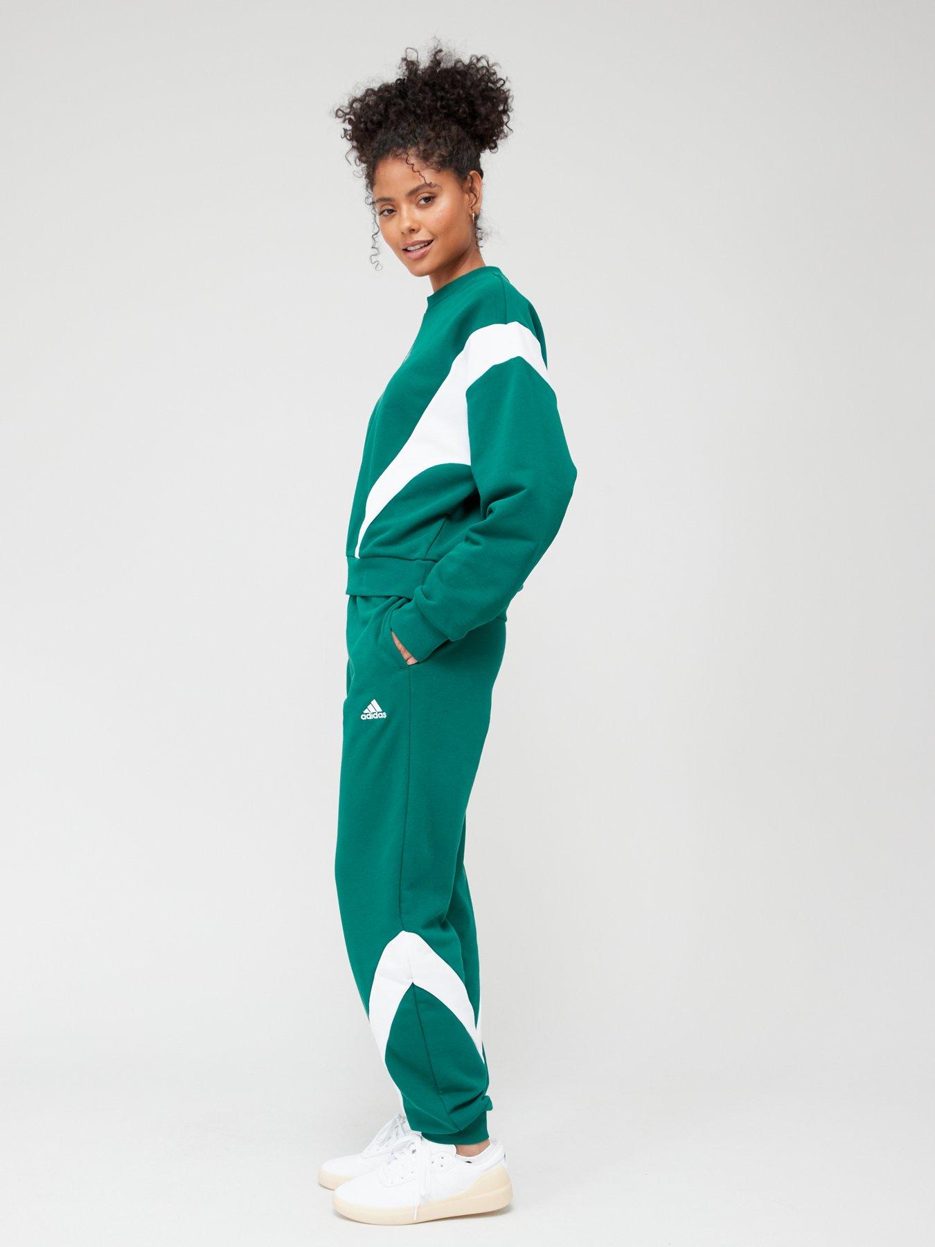 Mint green 2025 adidas tracksuit