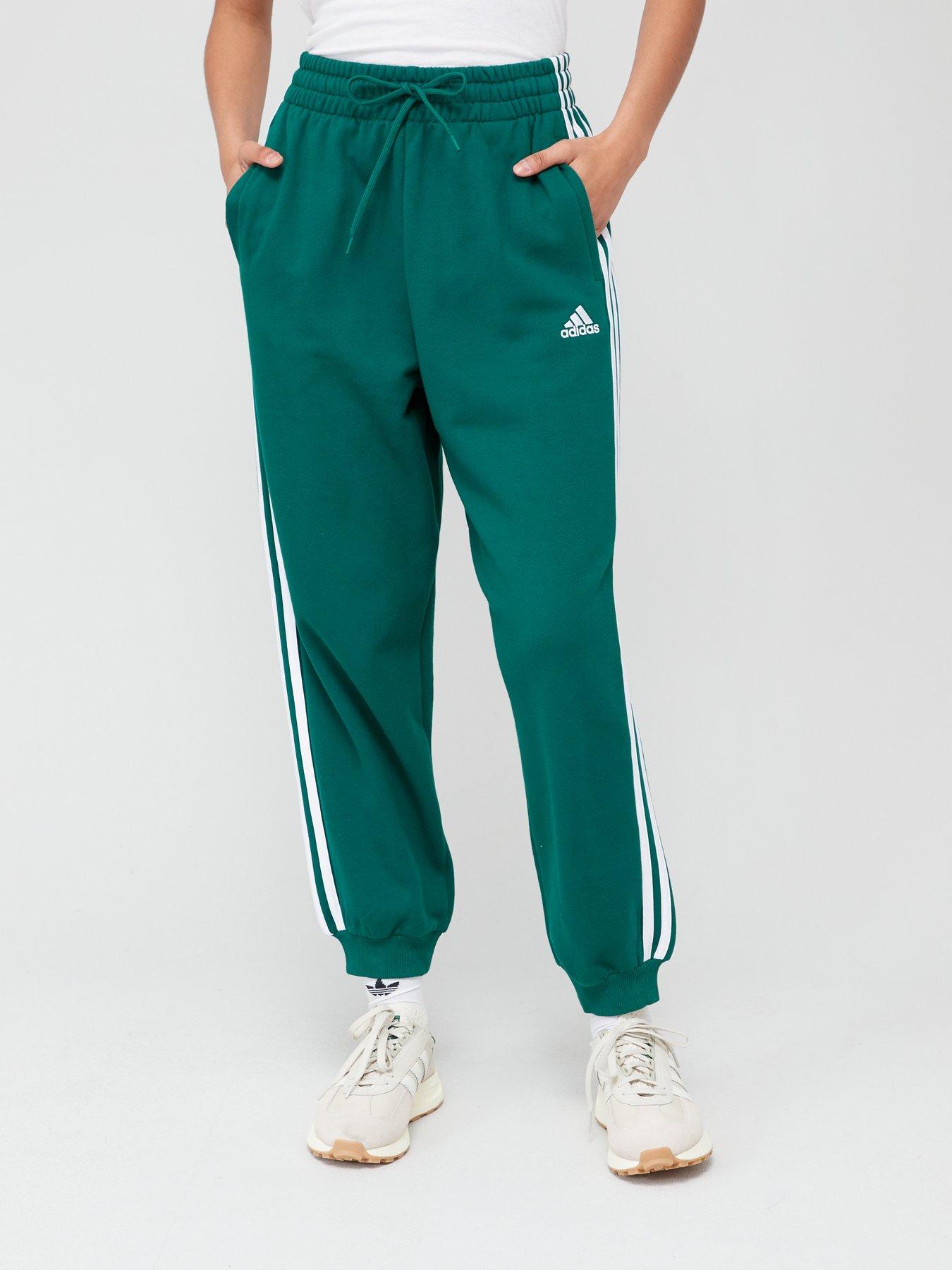 Adidas joggers online green