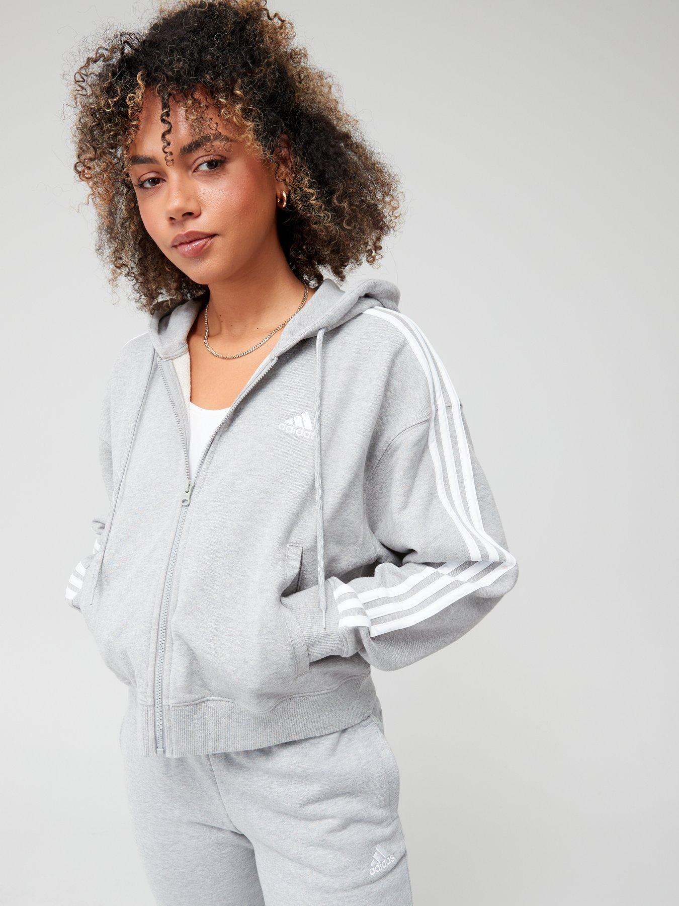 Essentials Linear Full-Zip French Terry Hoodie