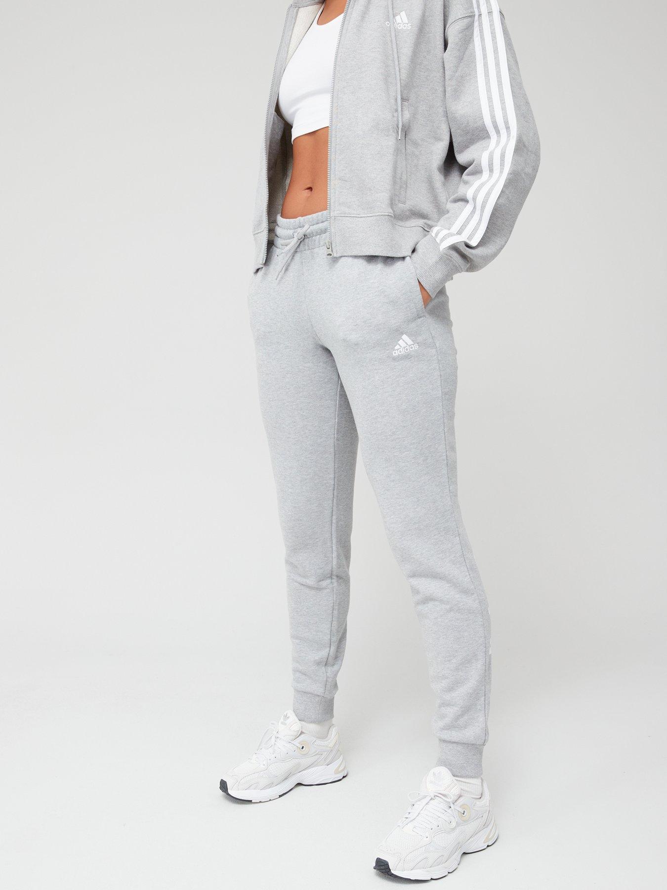 Grey mens adidas discount joggers