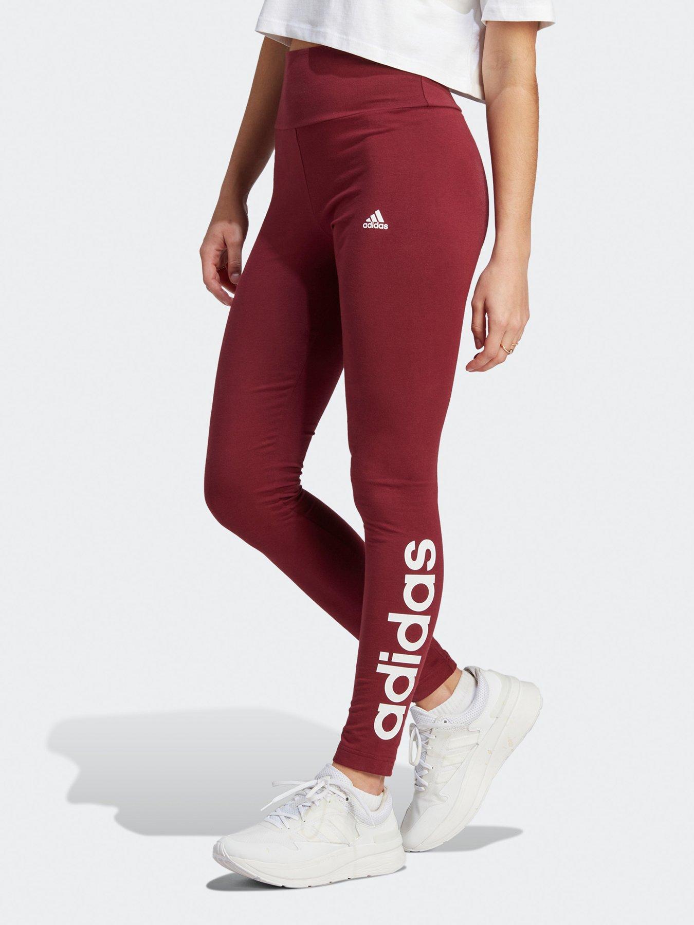 adidas Essentials Women's Stacked Logo High-Rise Leggings 