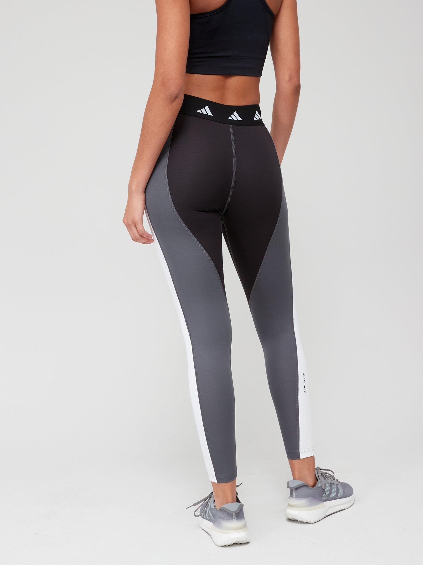 adidas Performance Leggings - dark grey heather/grey 