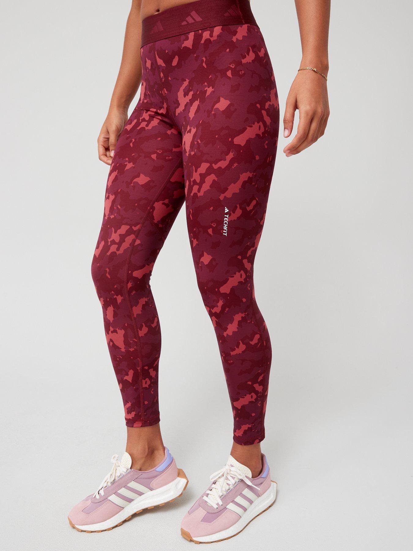 adidas-womens-performance-techfit-camo-78-leggings-red