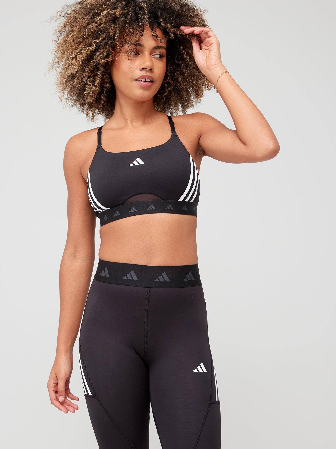 adidas Aeroimpact Training Light-Support Bra - Black