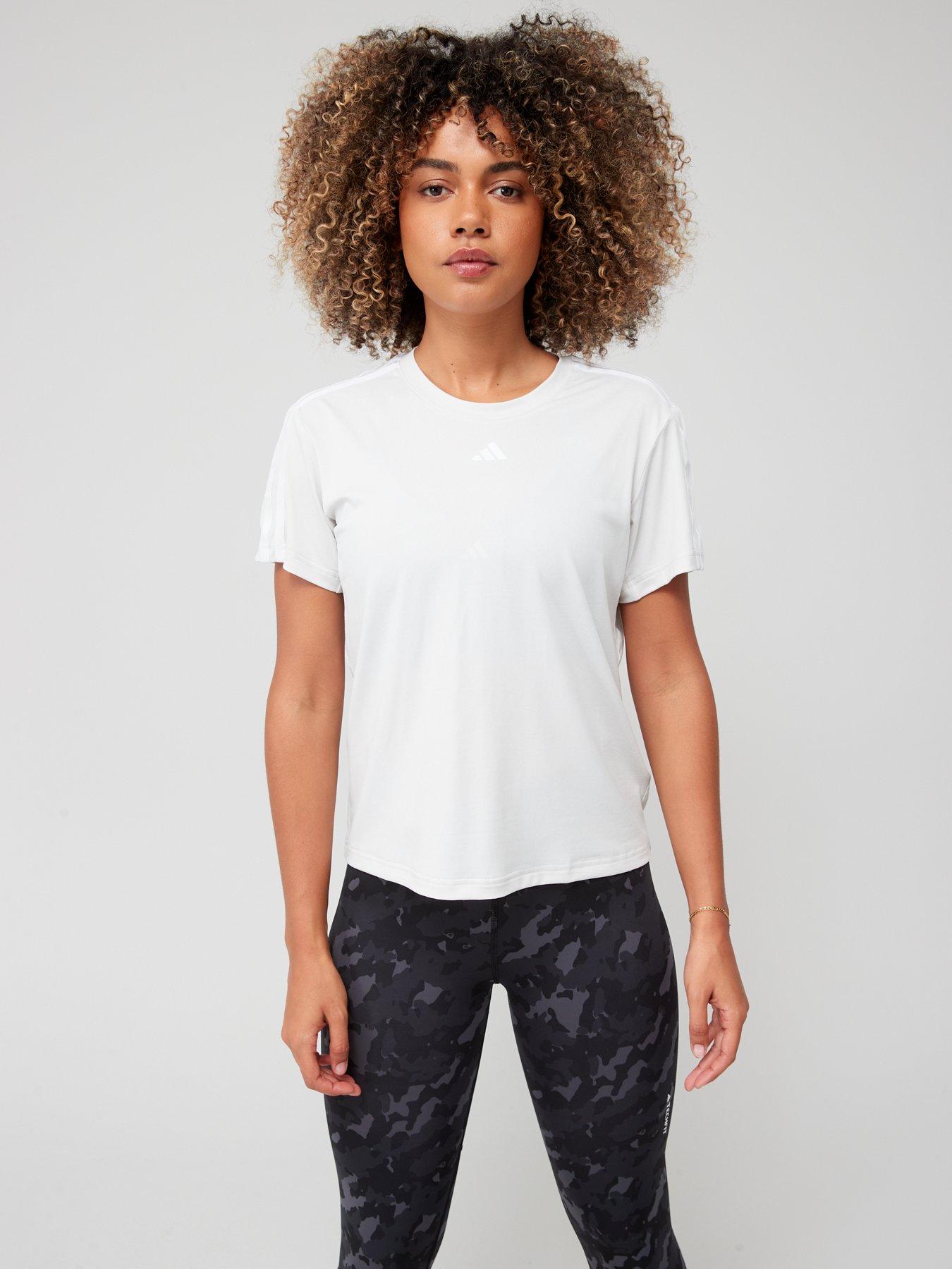 Adidas 3 stripes online shirt dames