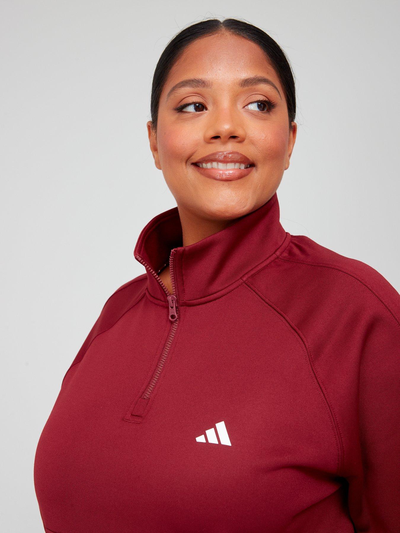 adidas-performance-aeroready-game-amp-go-quarter-zip-fleece-top-greydetail