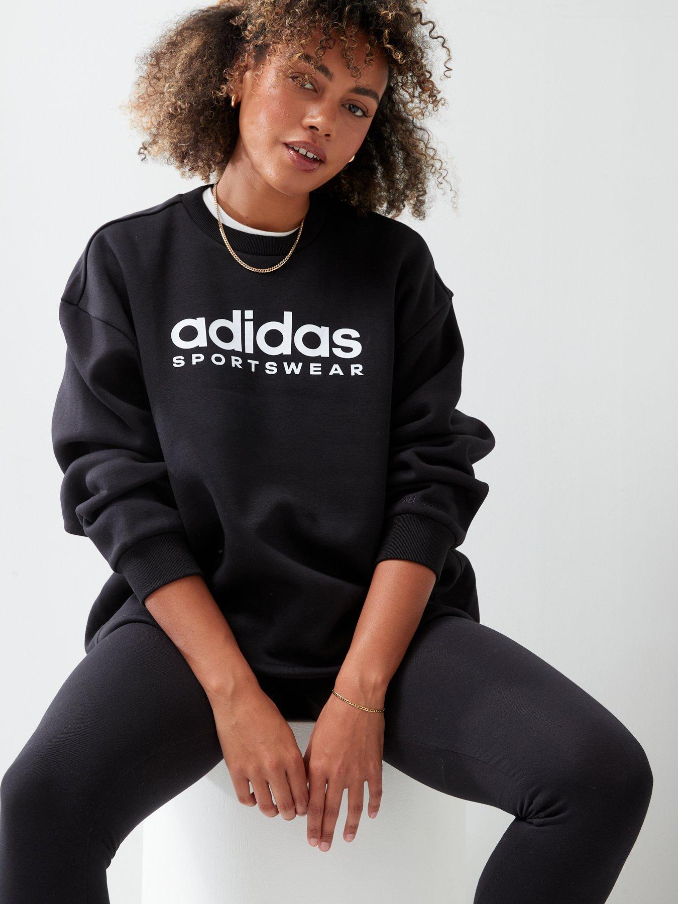 Adidas coeeze hotsell sweatshirt black