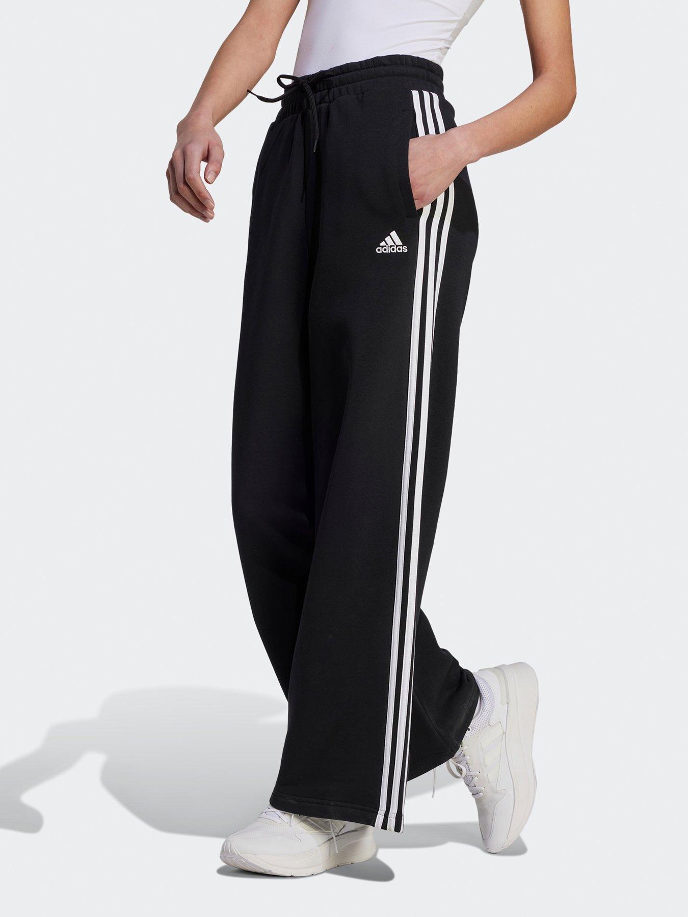 Adidas 3 stripe store track pants womens