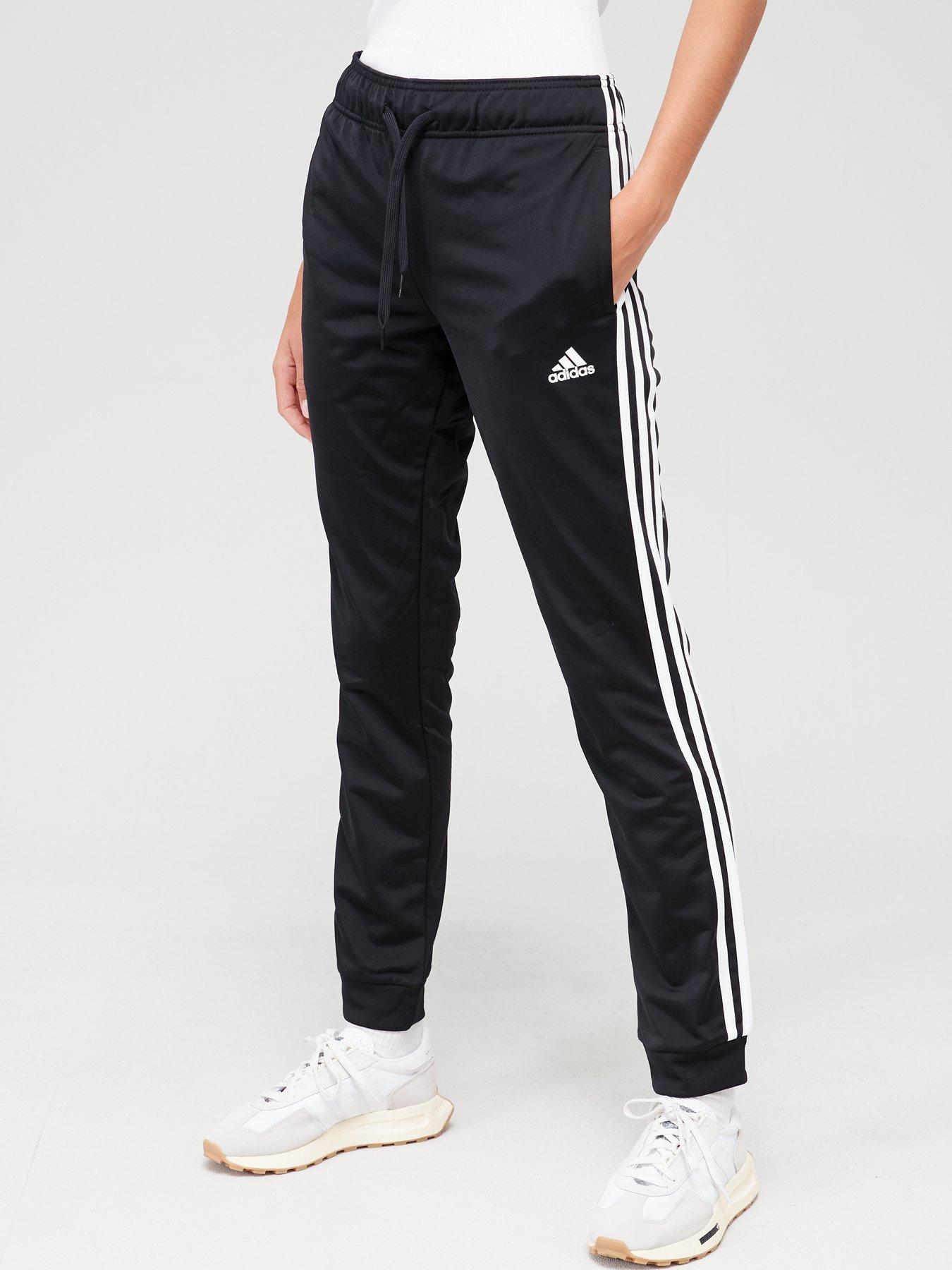 Adidas slim best sale fit tracksuit bottoms