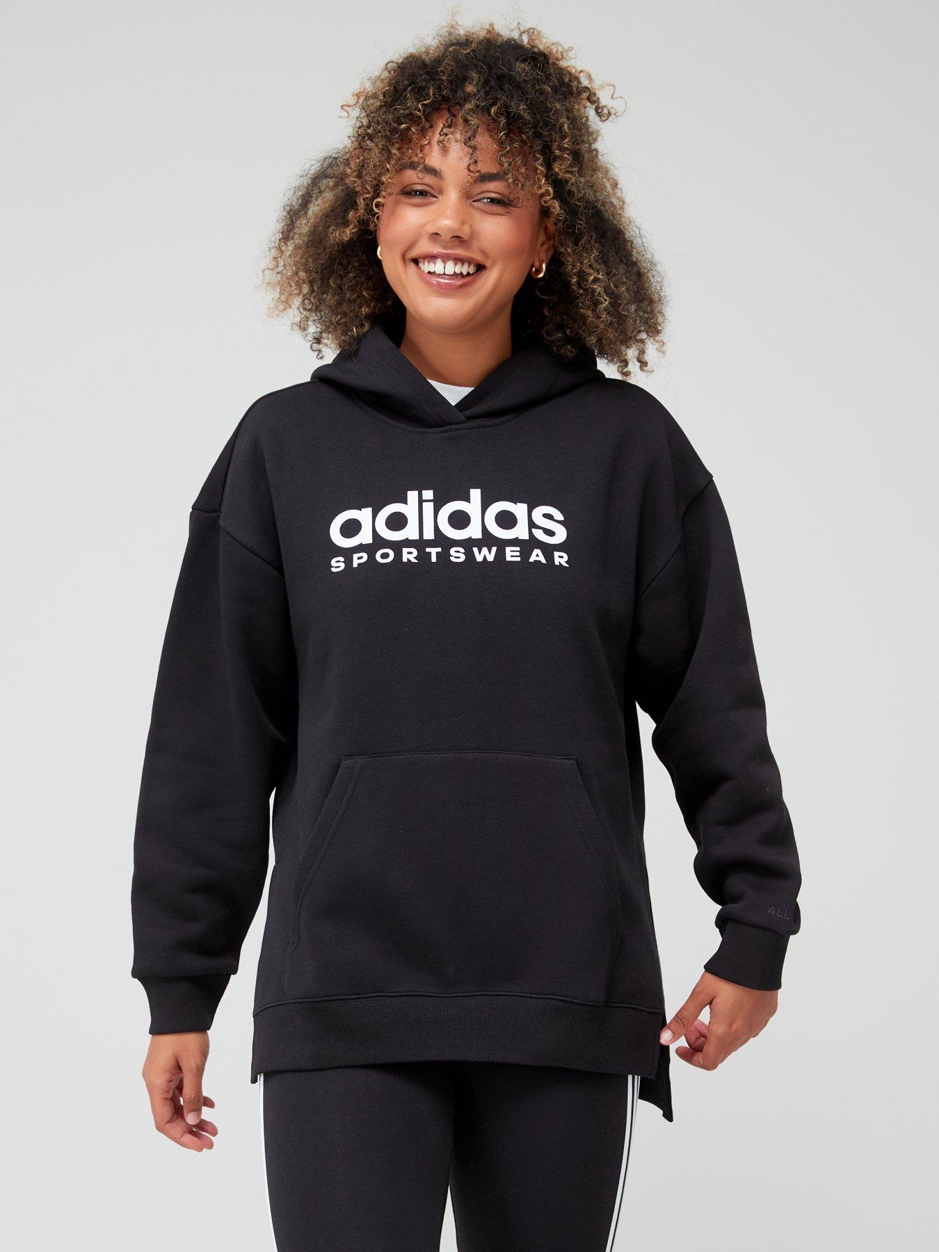 Very & | | sports | | Ireland | clothing Sports Womens & Adidas leisure sweatshirts Black Hoodies
