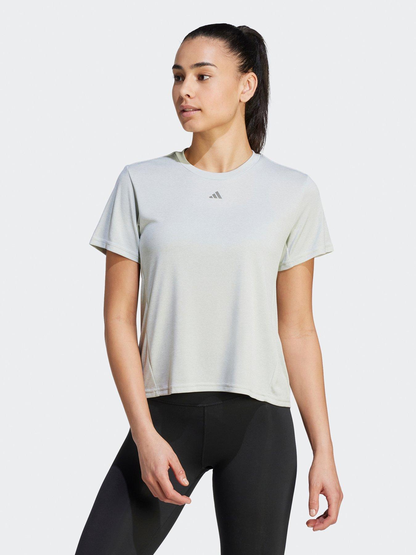 adidas HIIT HEAT.RDY Crop Tank Top - Grey