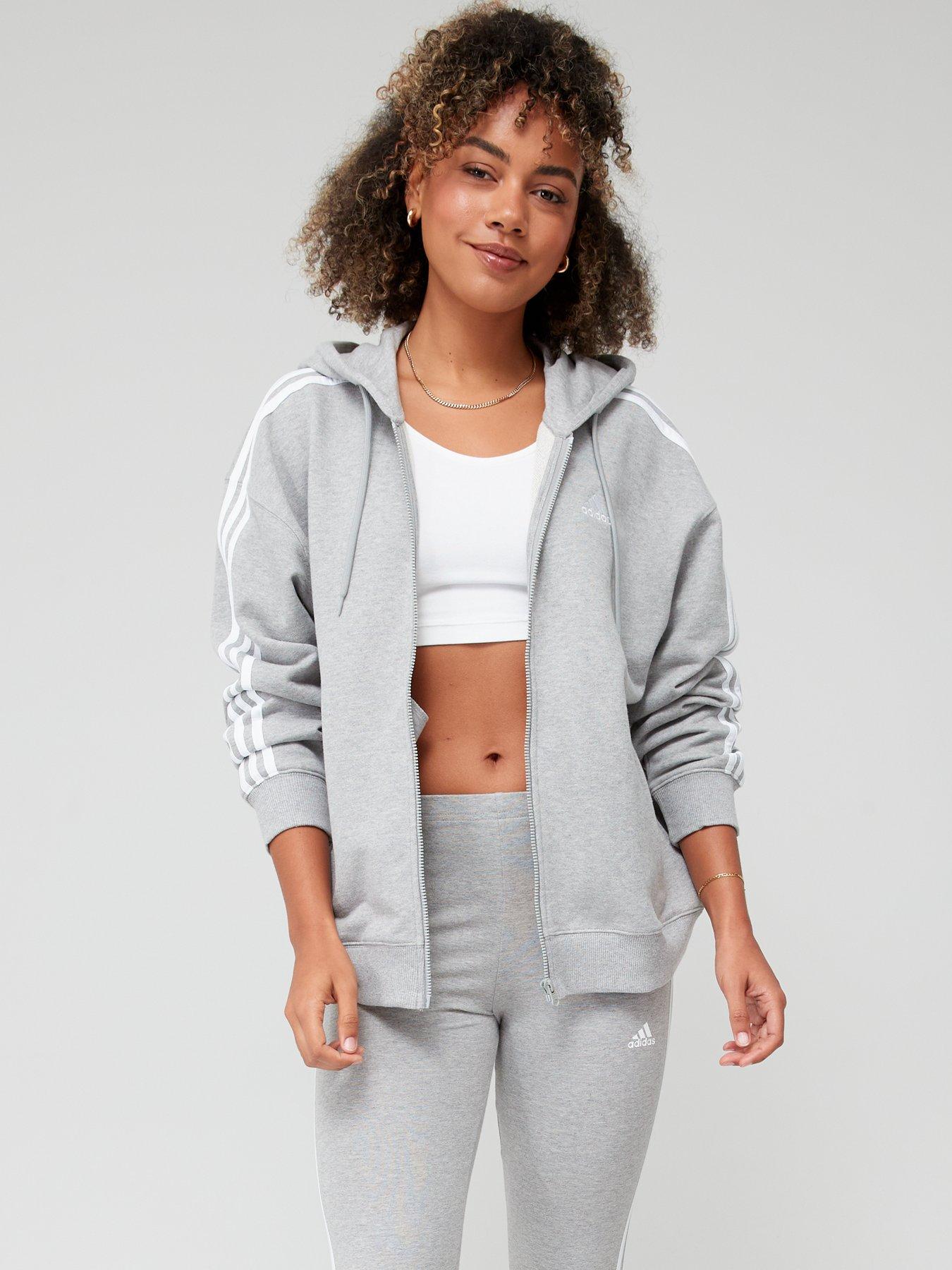 adidas-sportswear-essentials-3-stripes-high-waisted-single-shirt-leggings-greywhiteoutfit