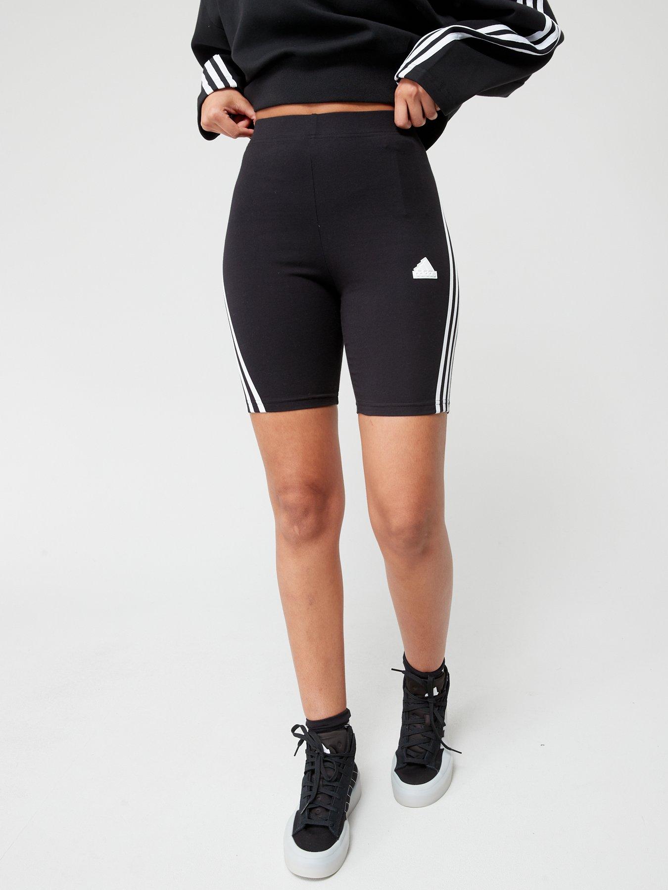 Grey adidas biker store shorts