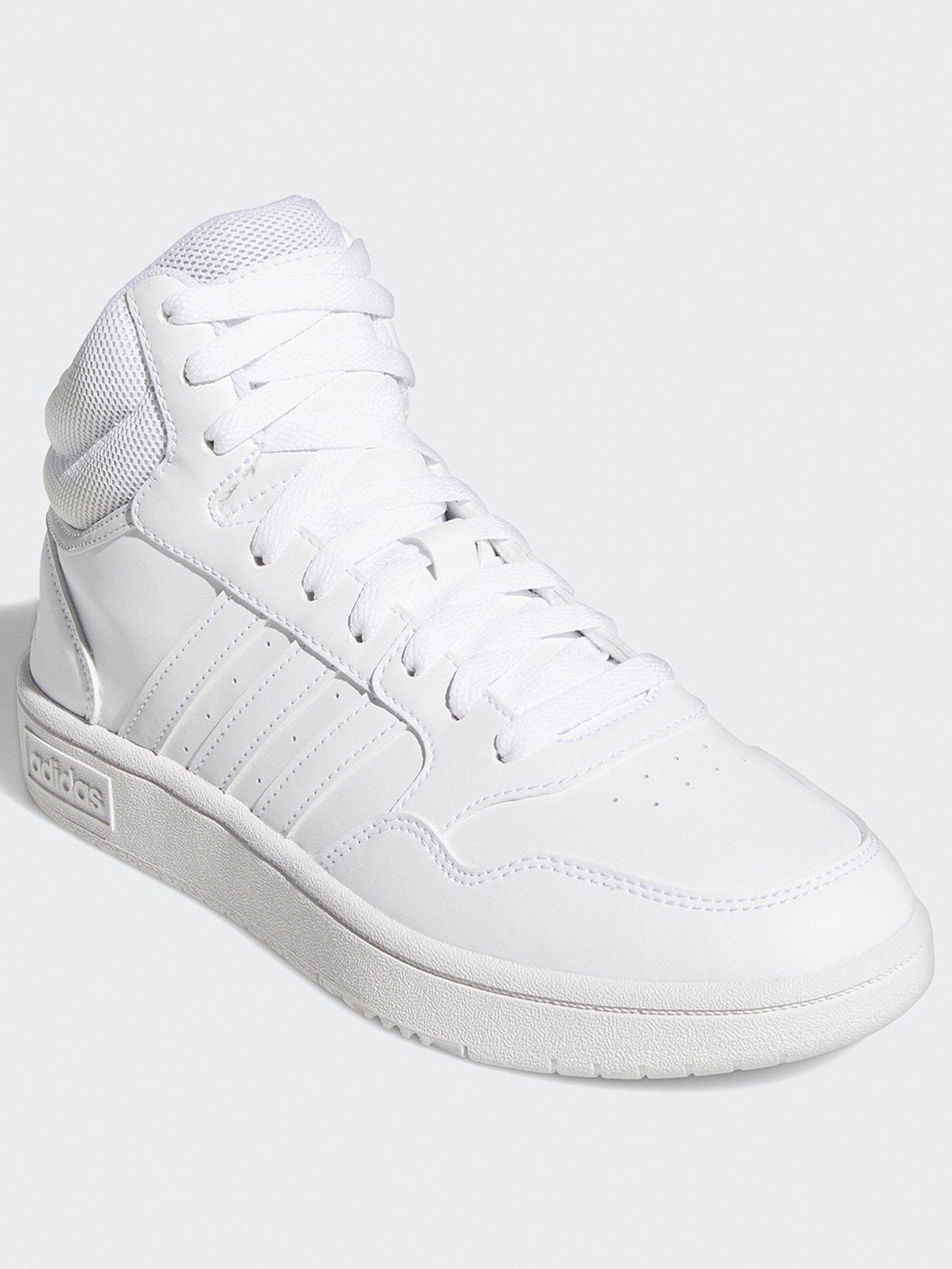 Adidas neo hoop mid ladies clearance trainers