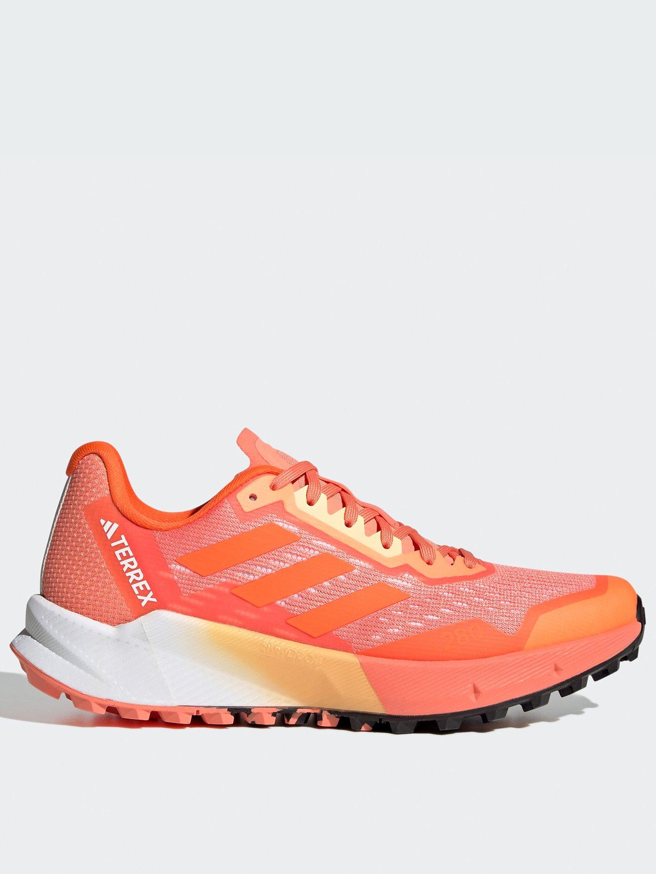 Adidas womens 2025 running shoes orange