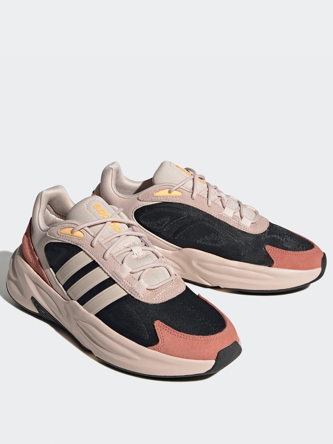 adidas Sportswear Ozelle Cloudfoam Trainers - Black/Multi | Very 