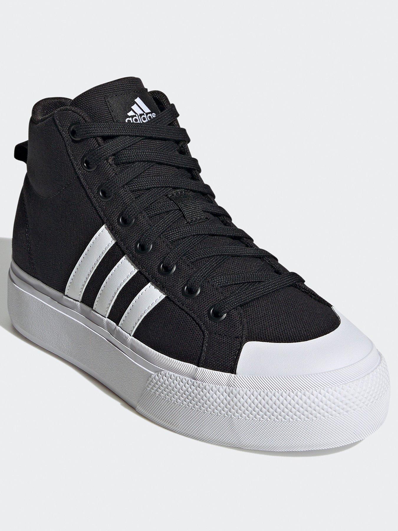 adidas-sportswear-bravada-20-mid-platform-trainers-blackstillFront