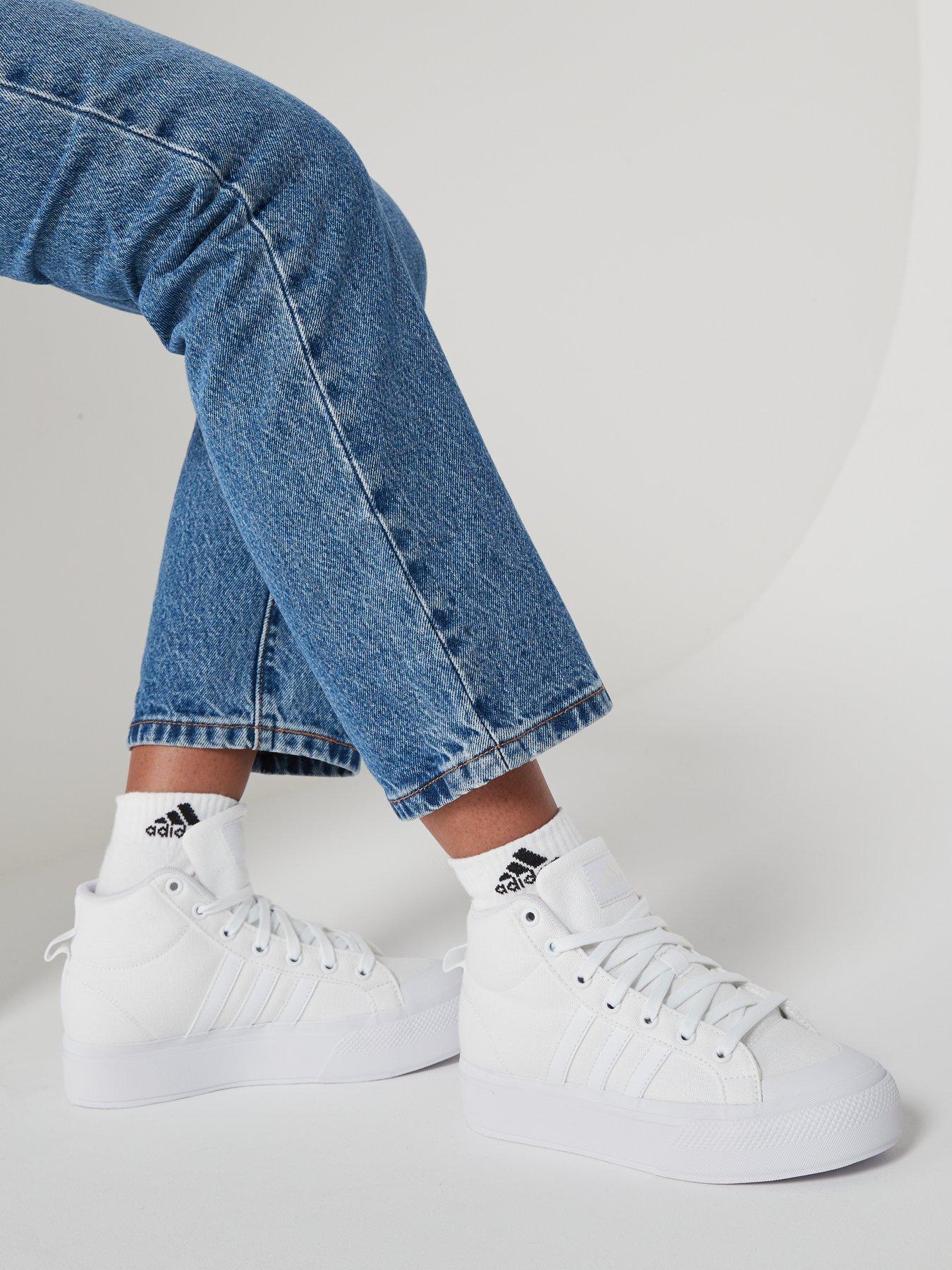 adidas Sportswear Bravada 2.0 Mid Platform Trainers - White