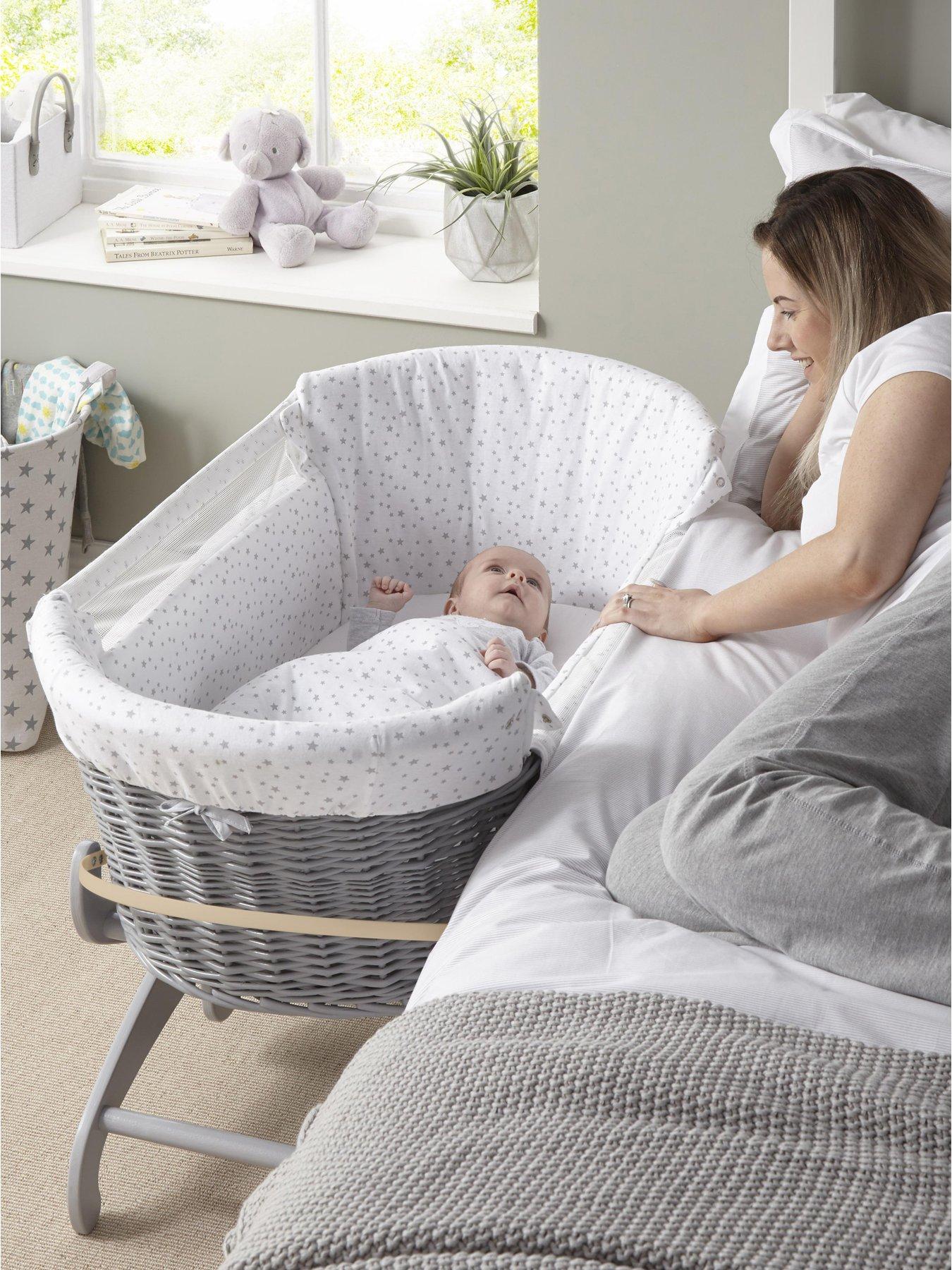 Clair de lune grey moses outlet basket