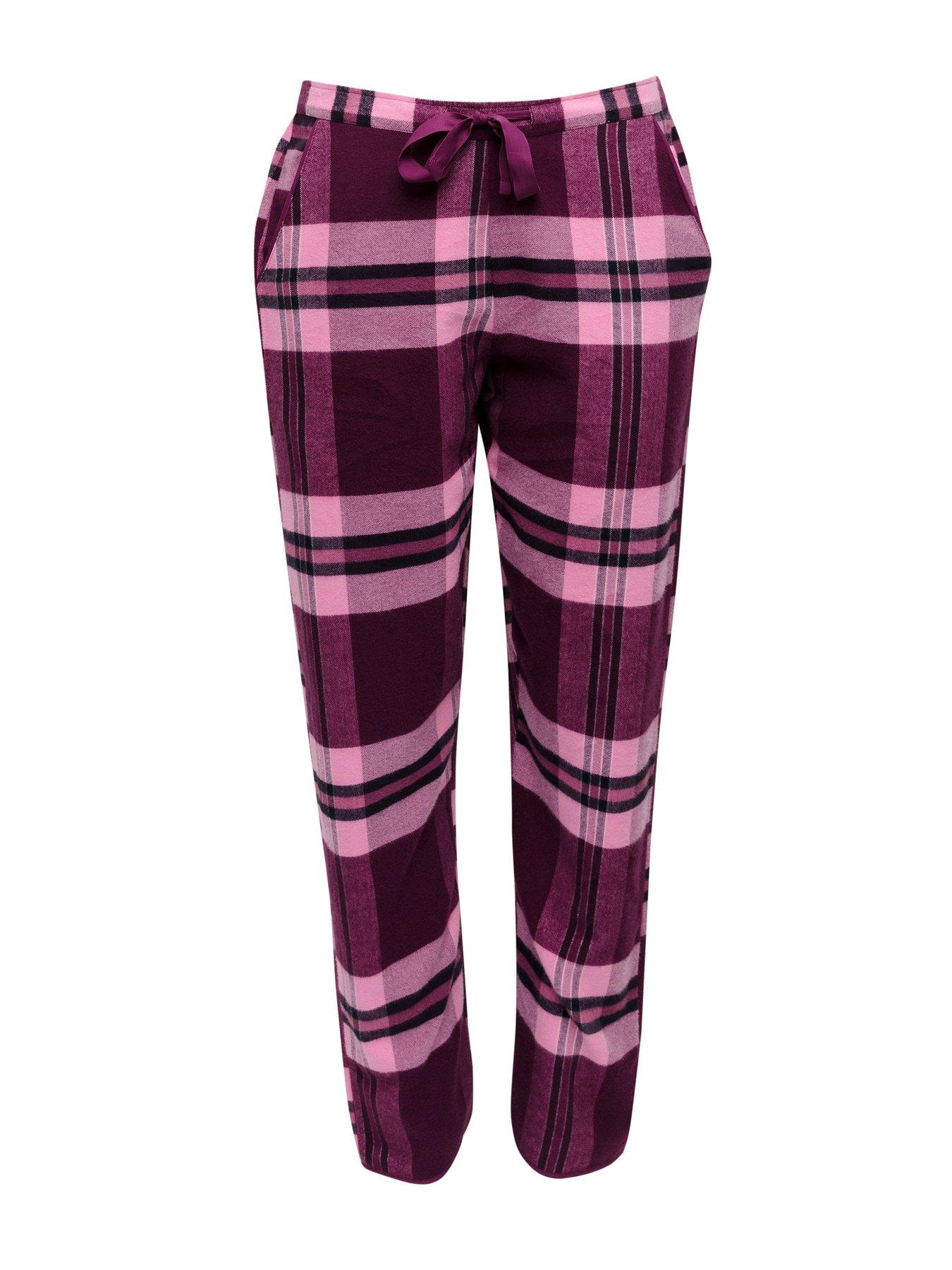 cyberjammies-dk-magenta-check-cosy-pyjama-setoutfit