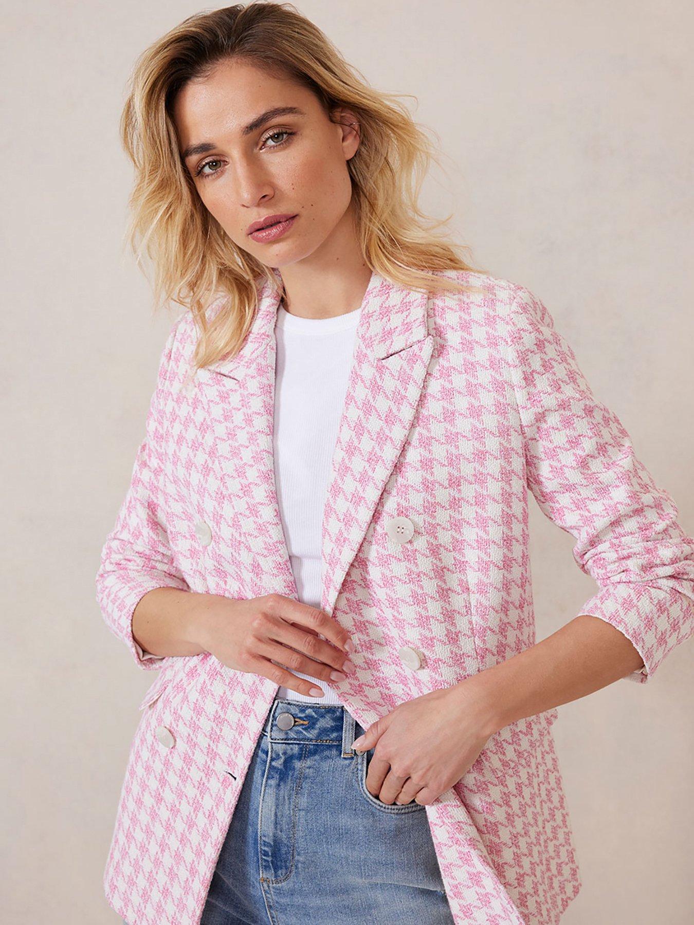 Mint velvet pink outlet blazer