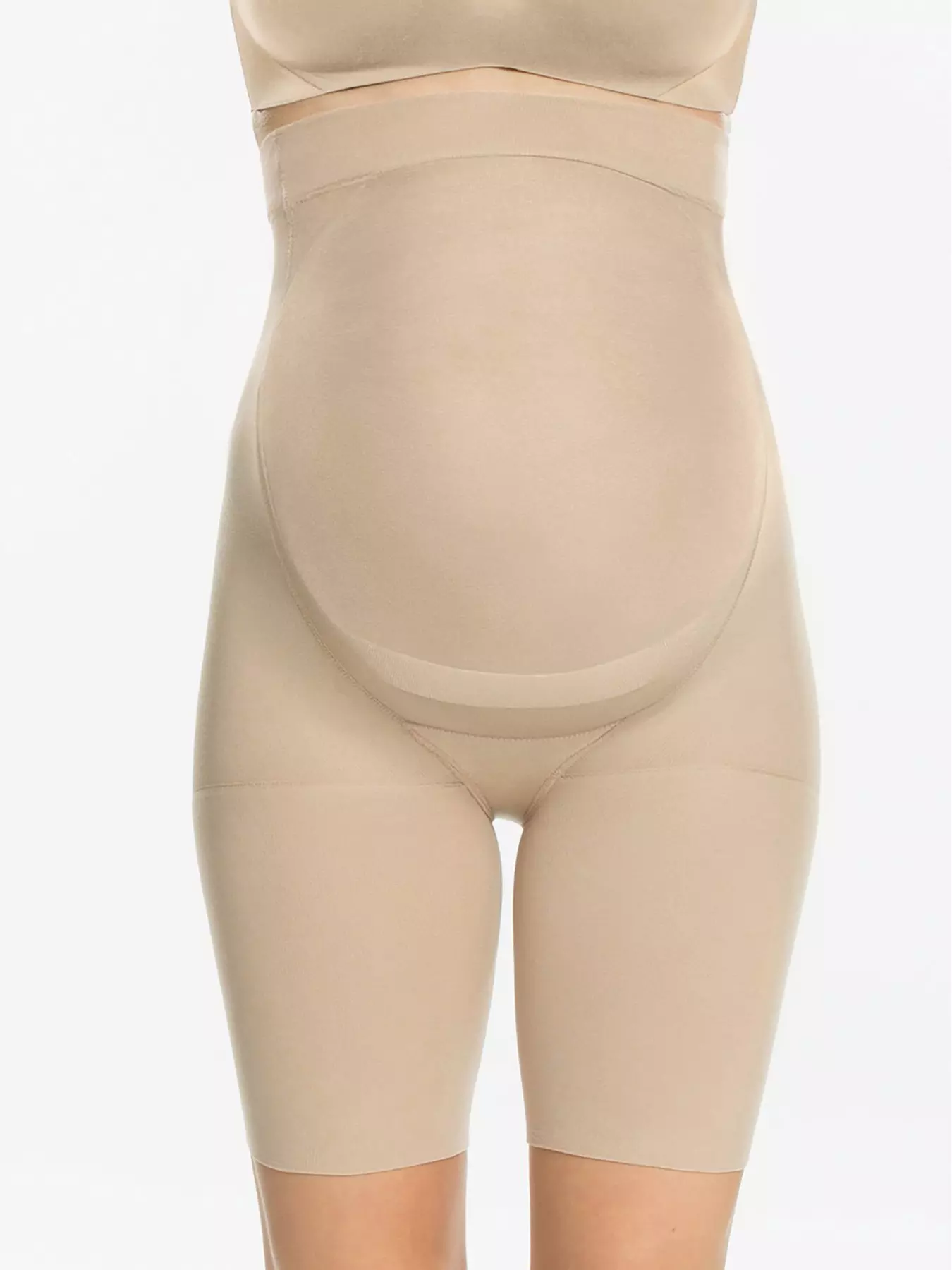 Spanx Spanx Suit Your Fancy Plunge Low Back Mid Thigh Bodysuit
