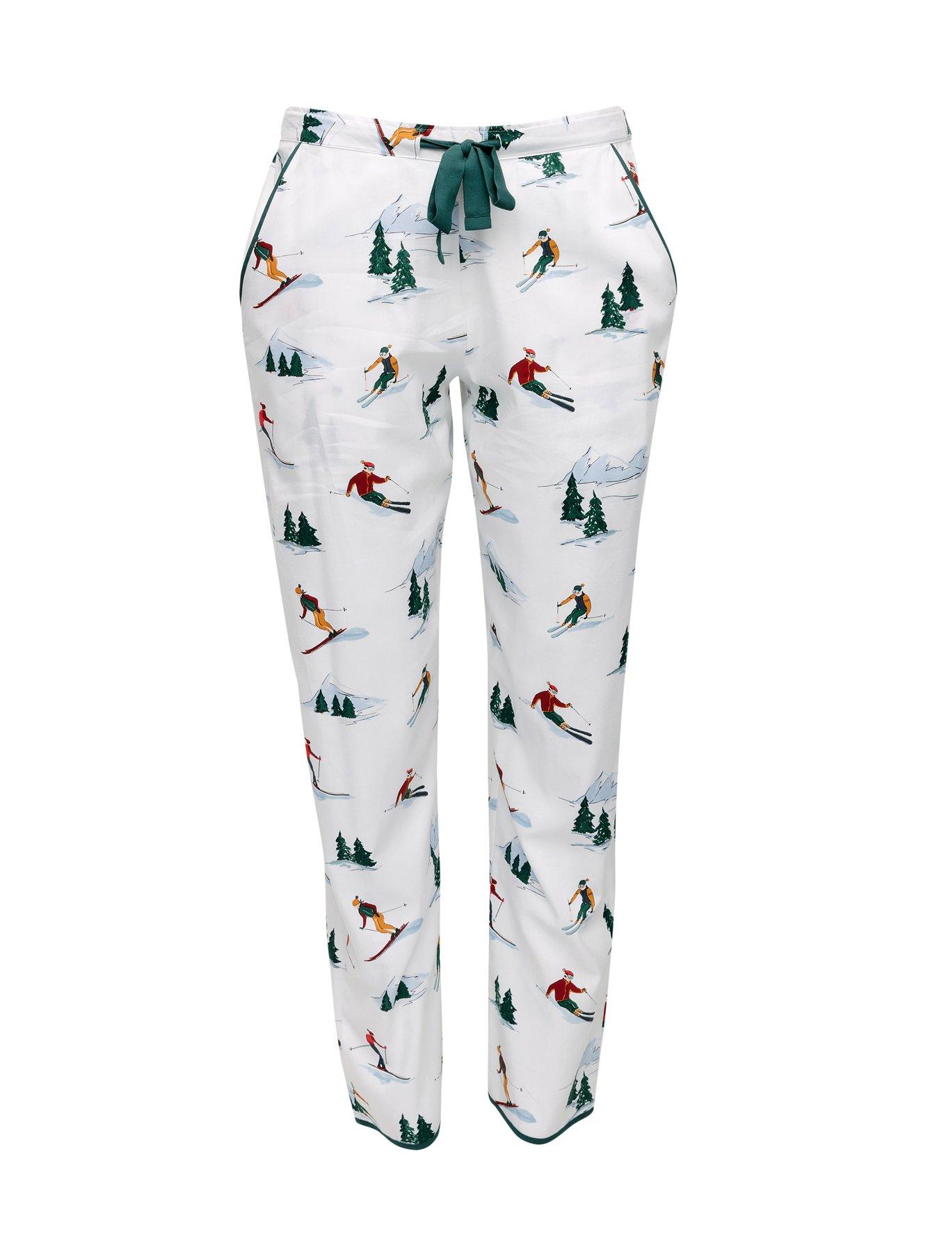 cyberjammies-white-ski-print-pantback