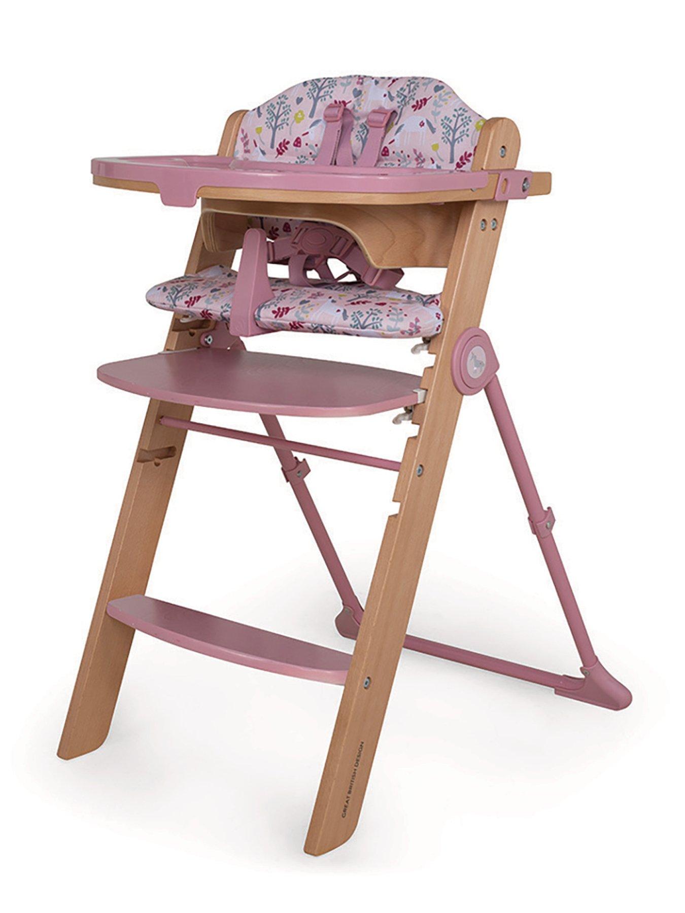 cosatto-waffle-highchair--unicorn-garden-pinkstillFront