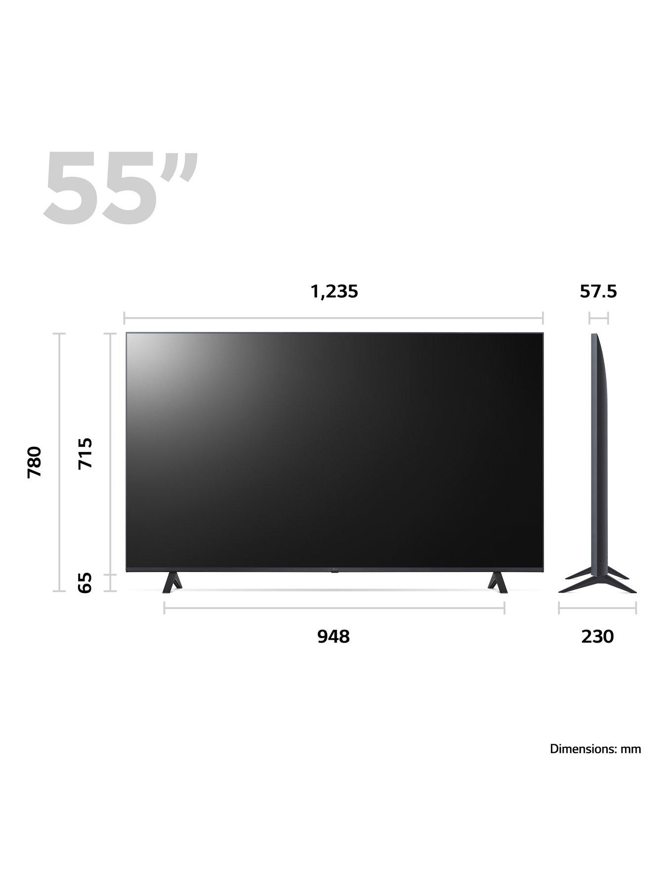 Image 4 of 6 of LG 2023 UR78 - 55 Inch, 4K UHD, Smart TV