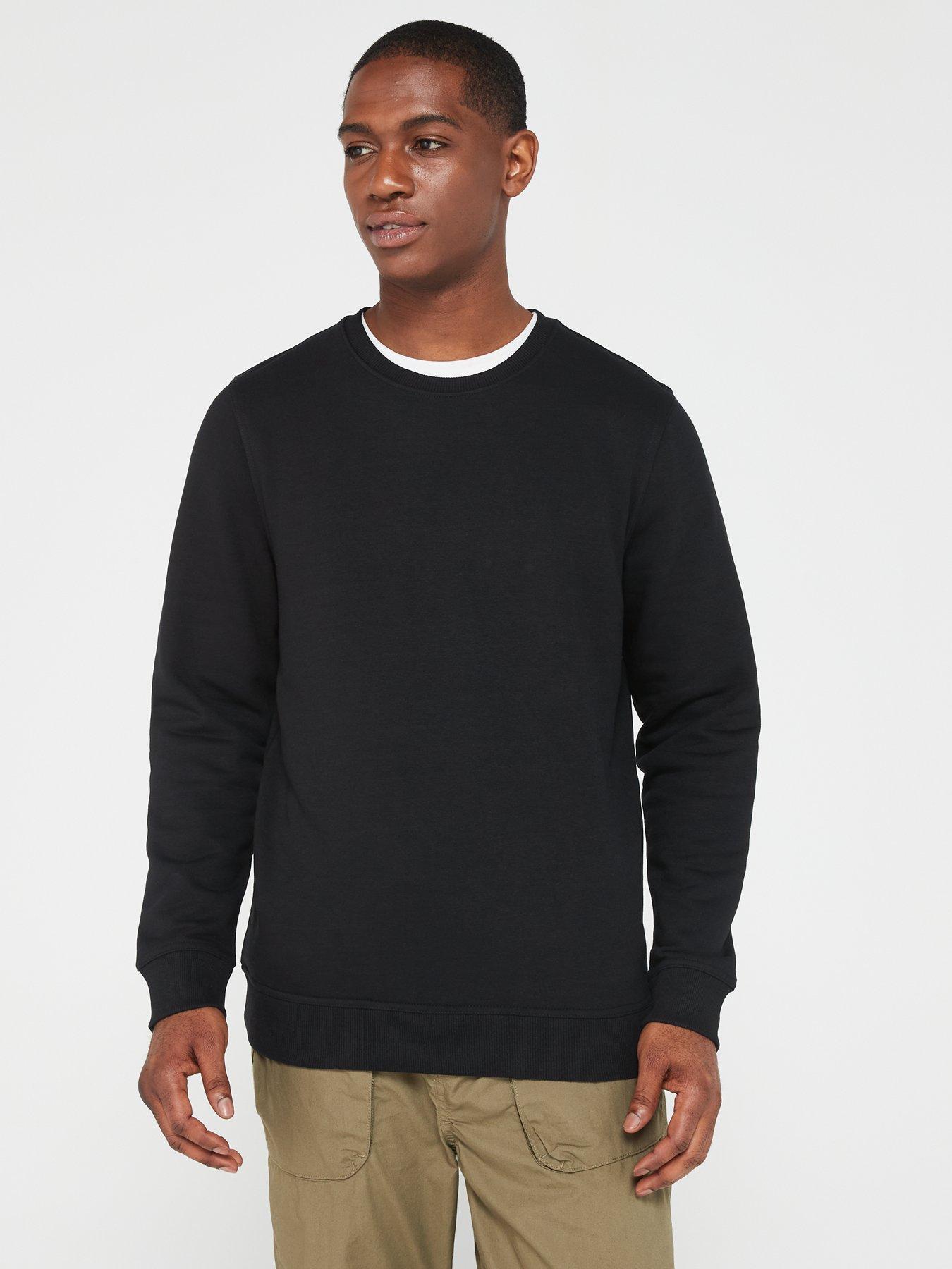 Men's long shop sleeve sweatshirts