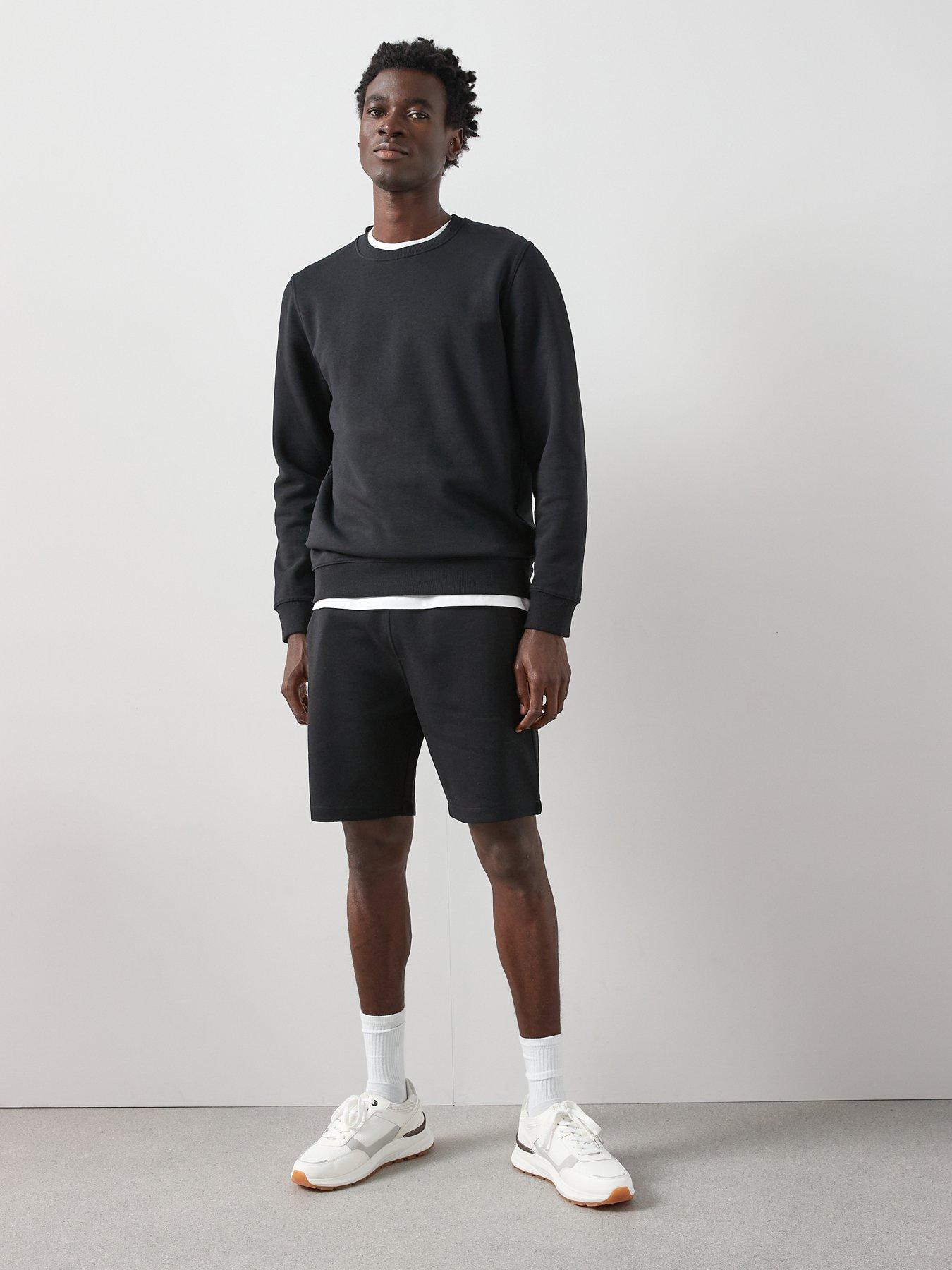 Image 3 of 6 of The Very Collection Crew Neck Sweater - Black