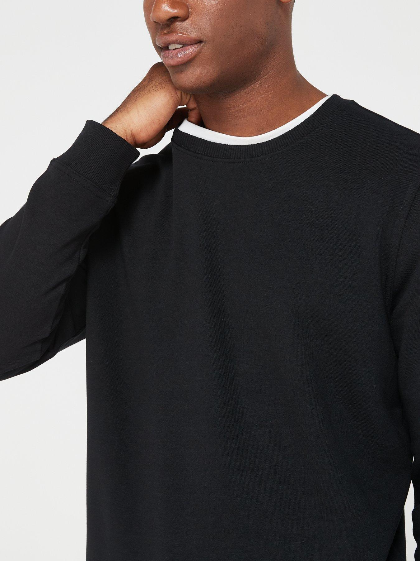 very-man-crew-neck-sweat-blackoutfit