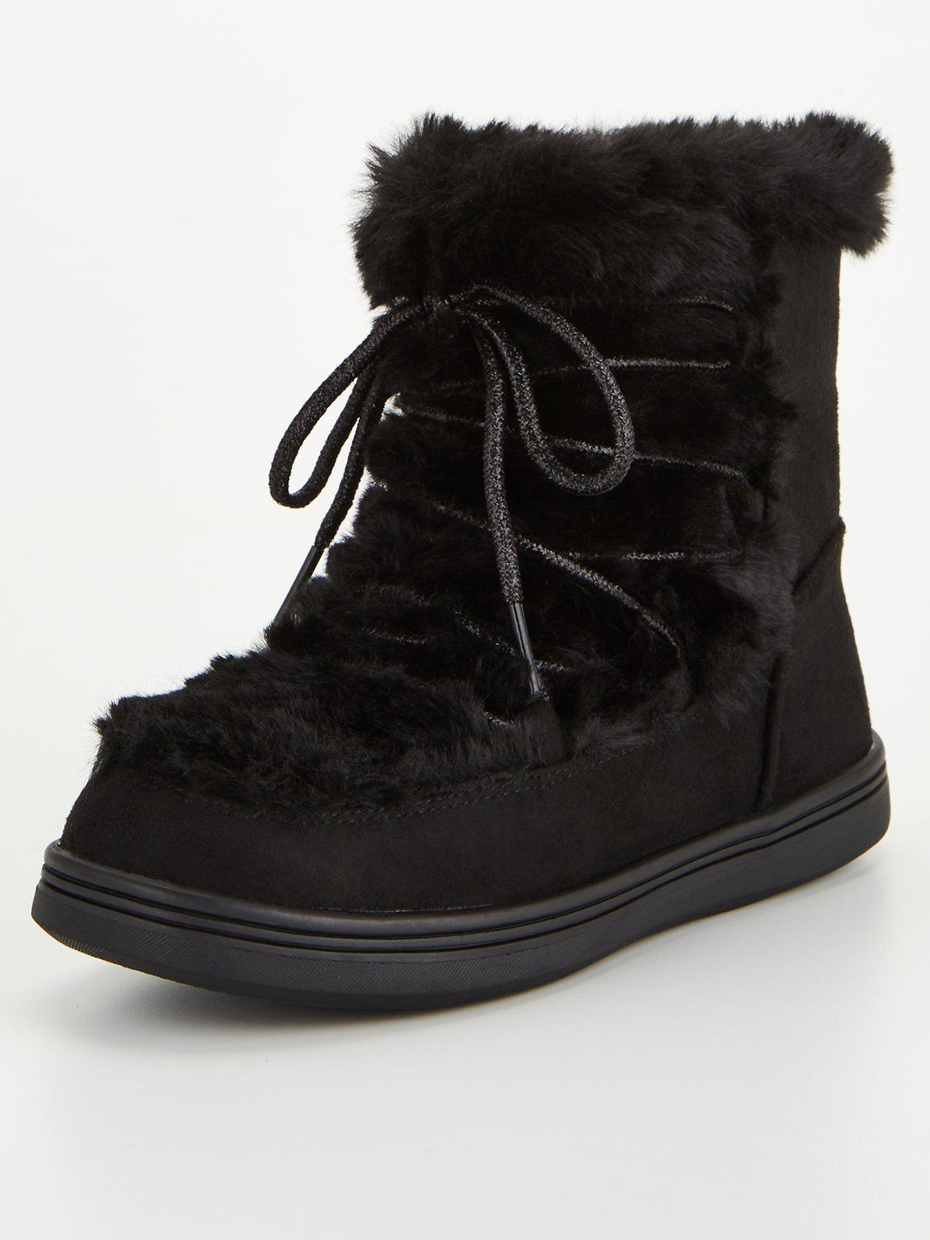 Girls black sale boots sale